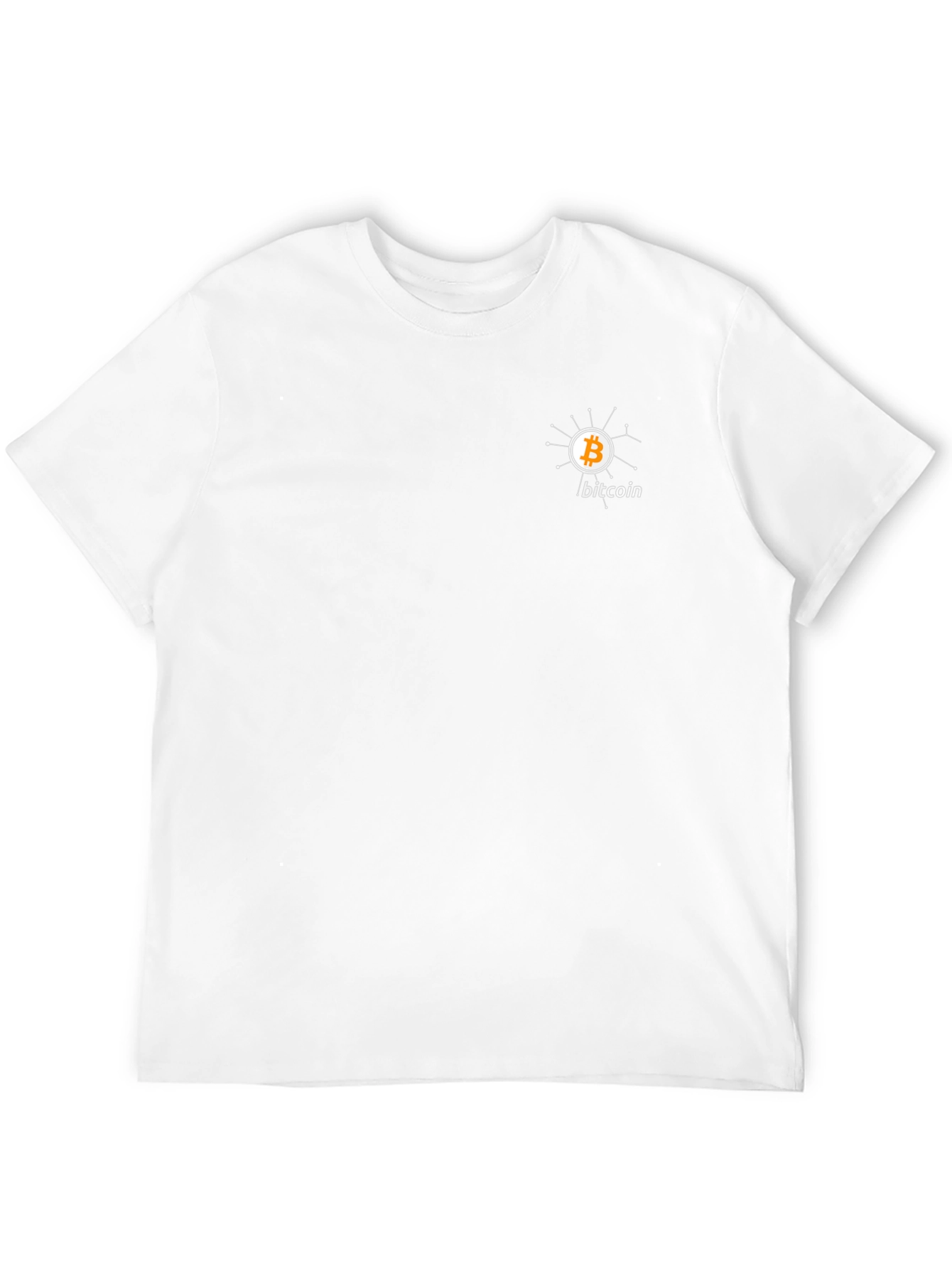 Bitcoin Black T-Shirt - Crypto Design