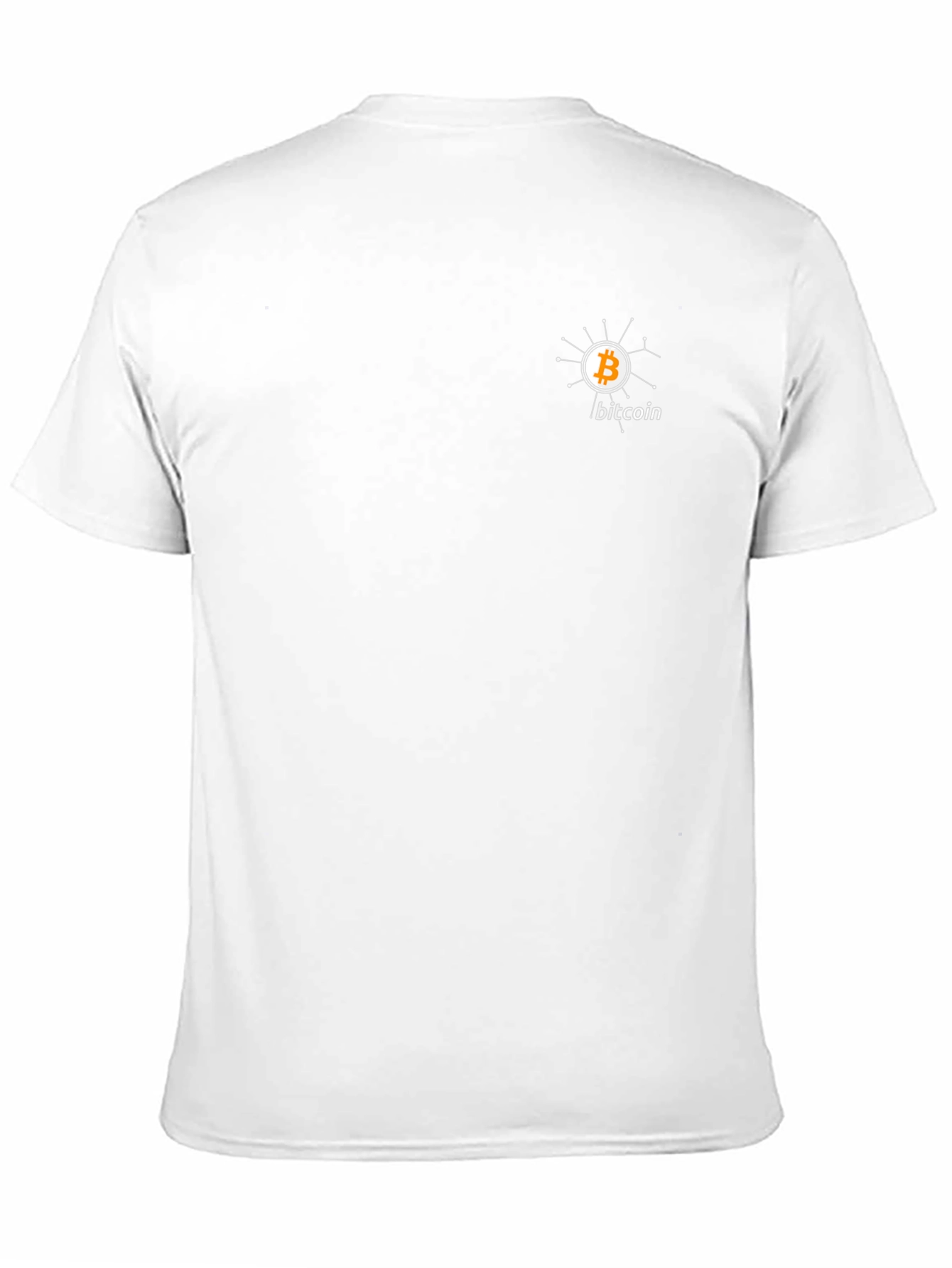 Bitcoin Black T-Shirt - Crypto Design