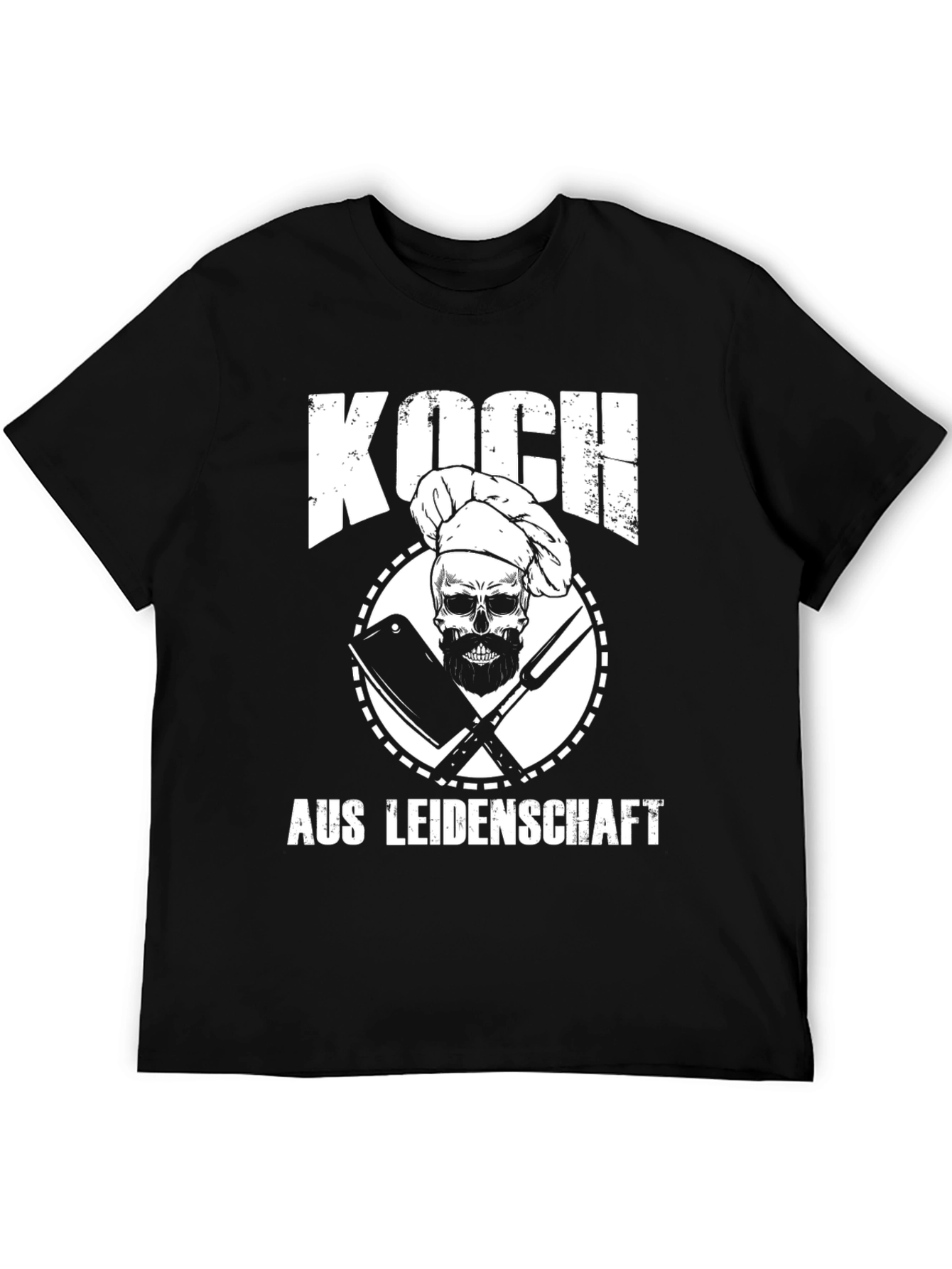 Chef Skull T-Shirt - Koch aus Leidenschaft