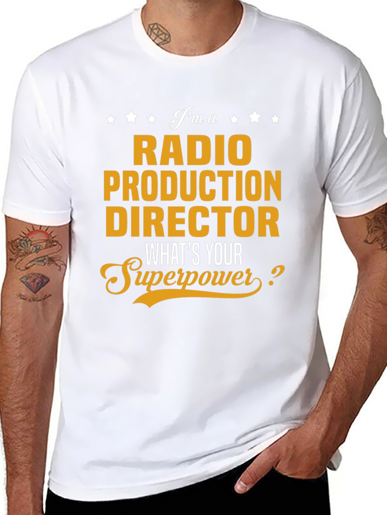 Radio Production Director Superpower T-Shirt