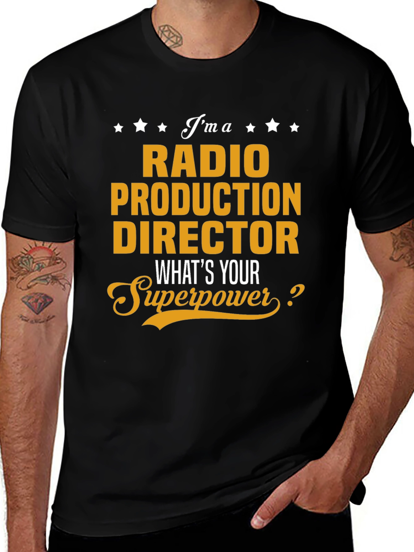 Radio Production Director Superpower T-Shirt