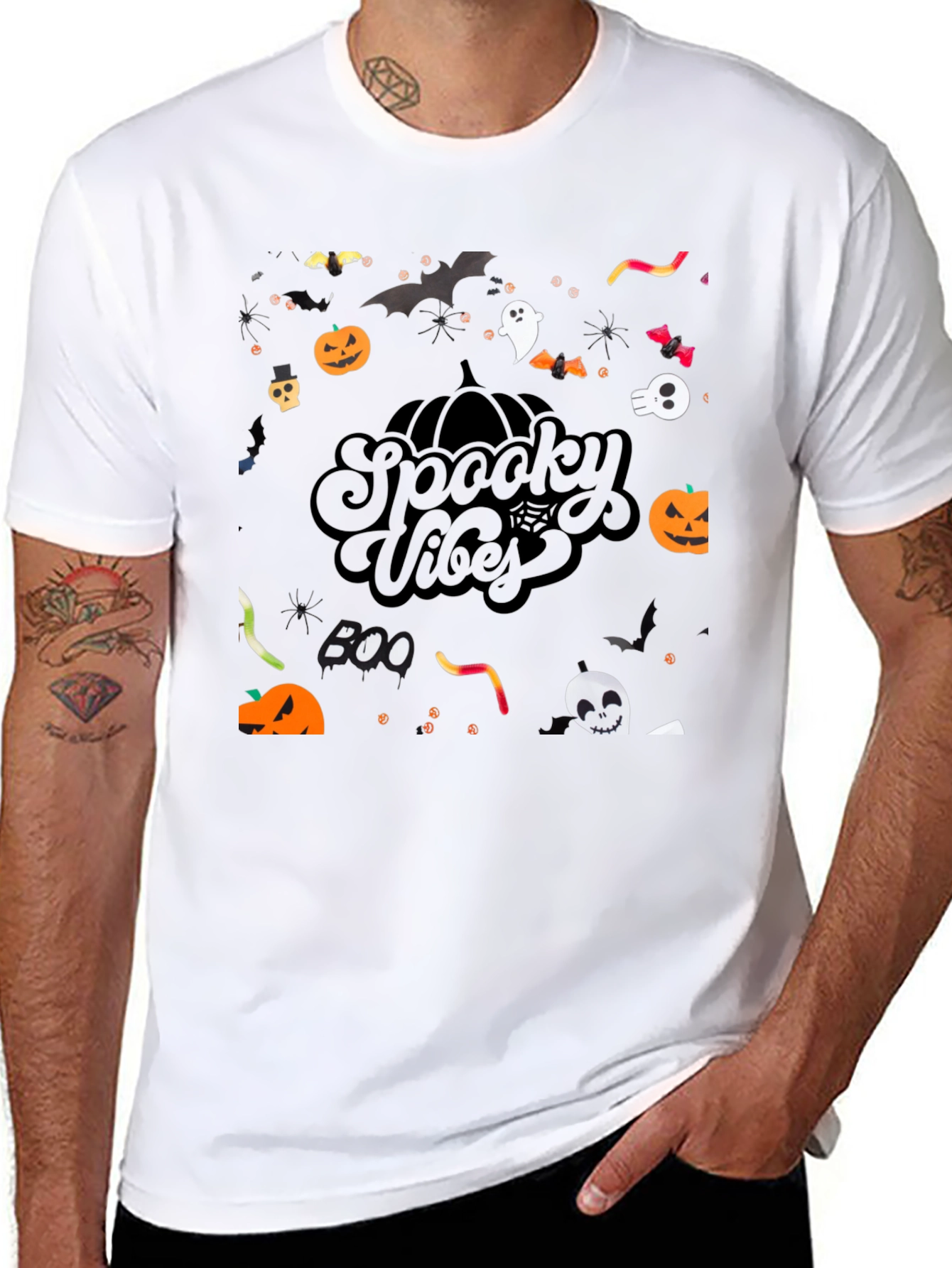 Spooky Vibes Halloween T-Shirt