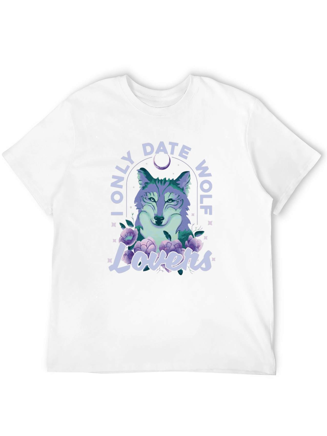 I Only Date Wolf Lovers Graphic Tee