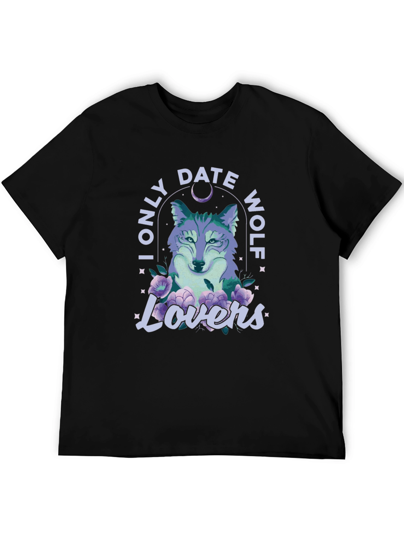 I Only Date Wolf Lovers Graphic Tee