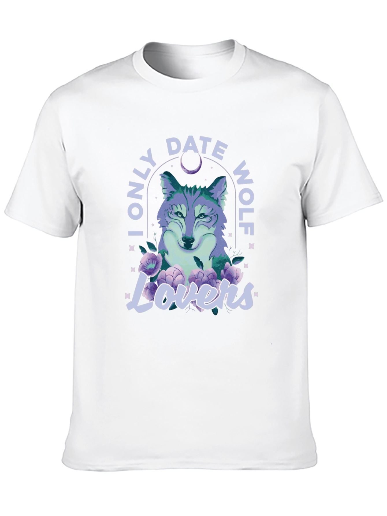 I Only Date Wolf Lovers Graphic Tee