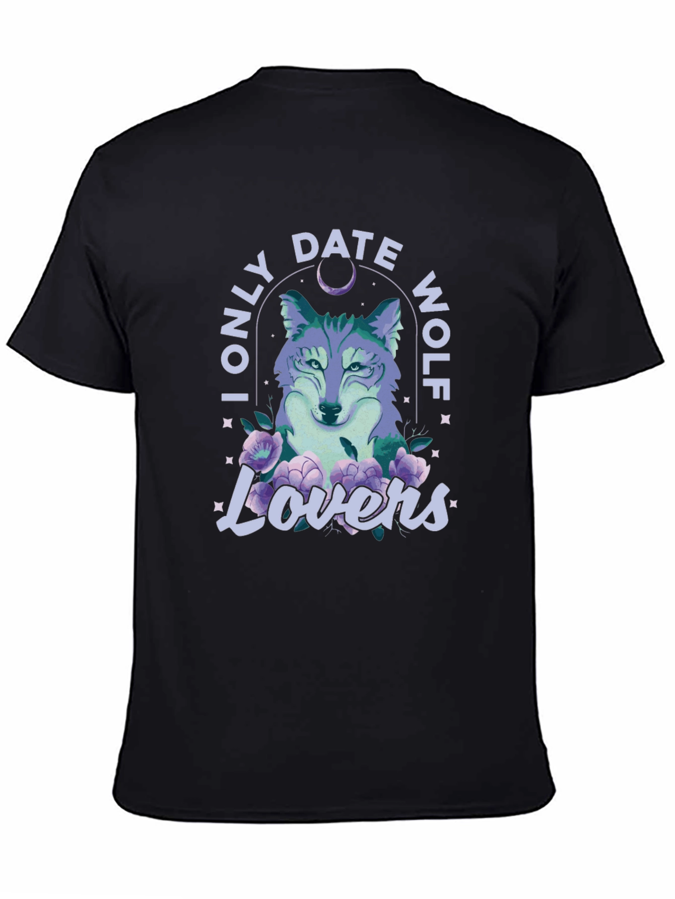 I Only Date Wolf Lovers Graphic Tee