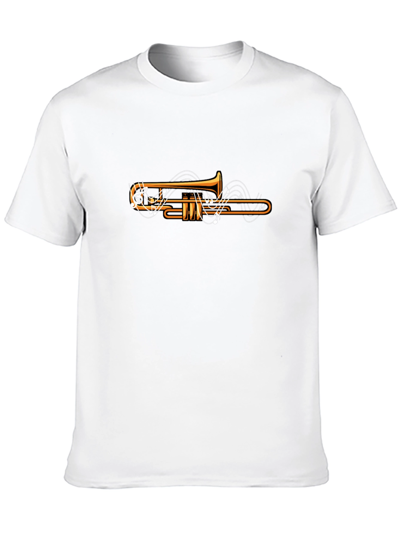 Musical Trombone Graphic Tee