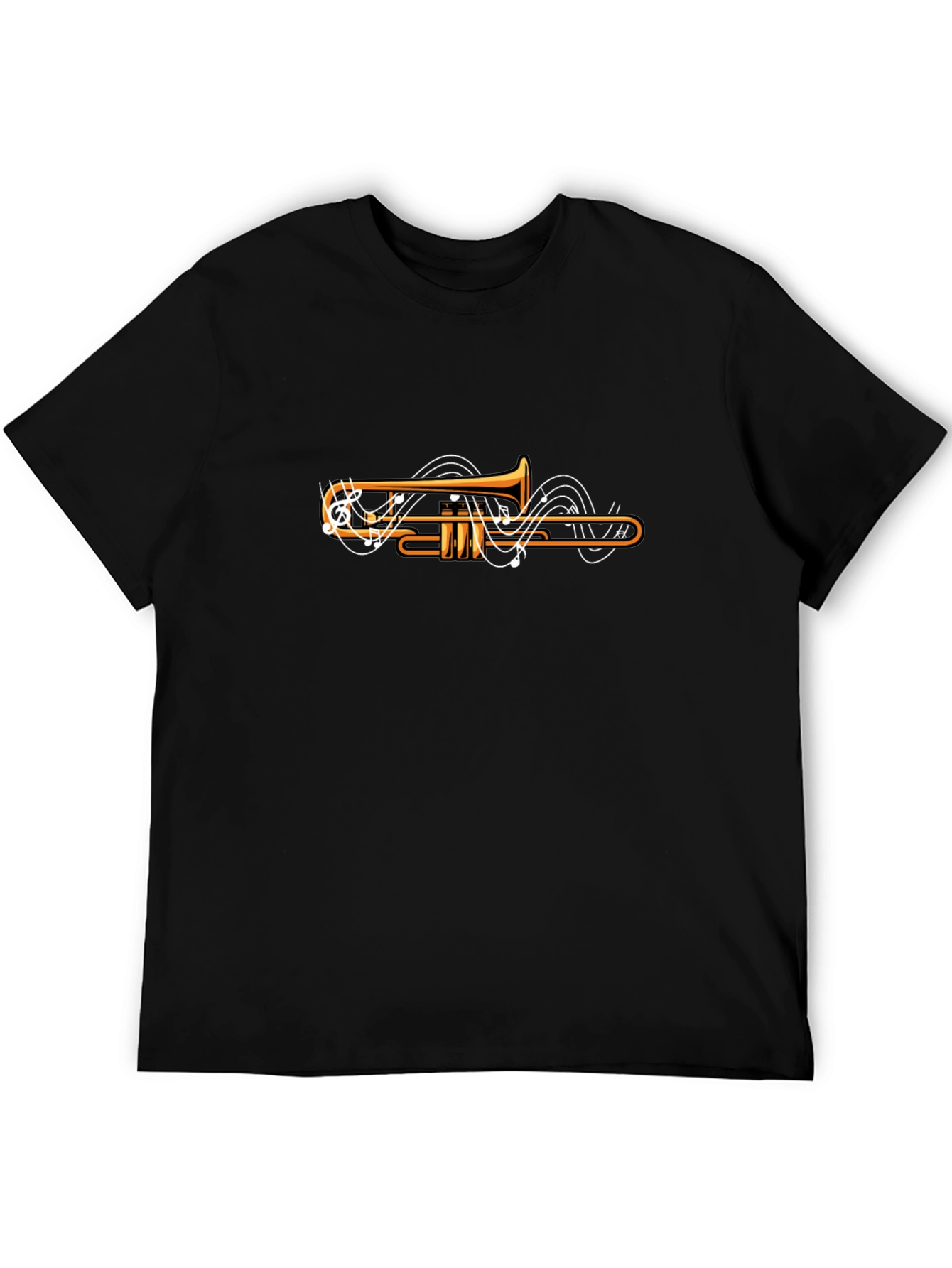 Musical Trombone Graphic Tee