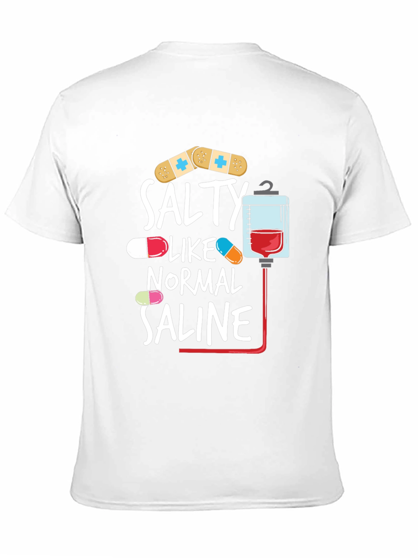 Salty Like Normal Saline Graphic Tee