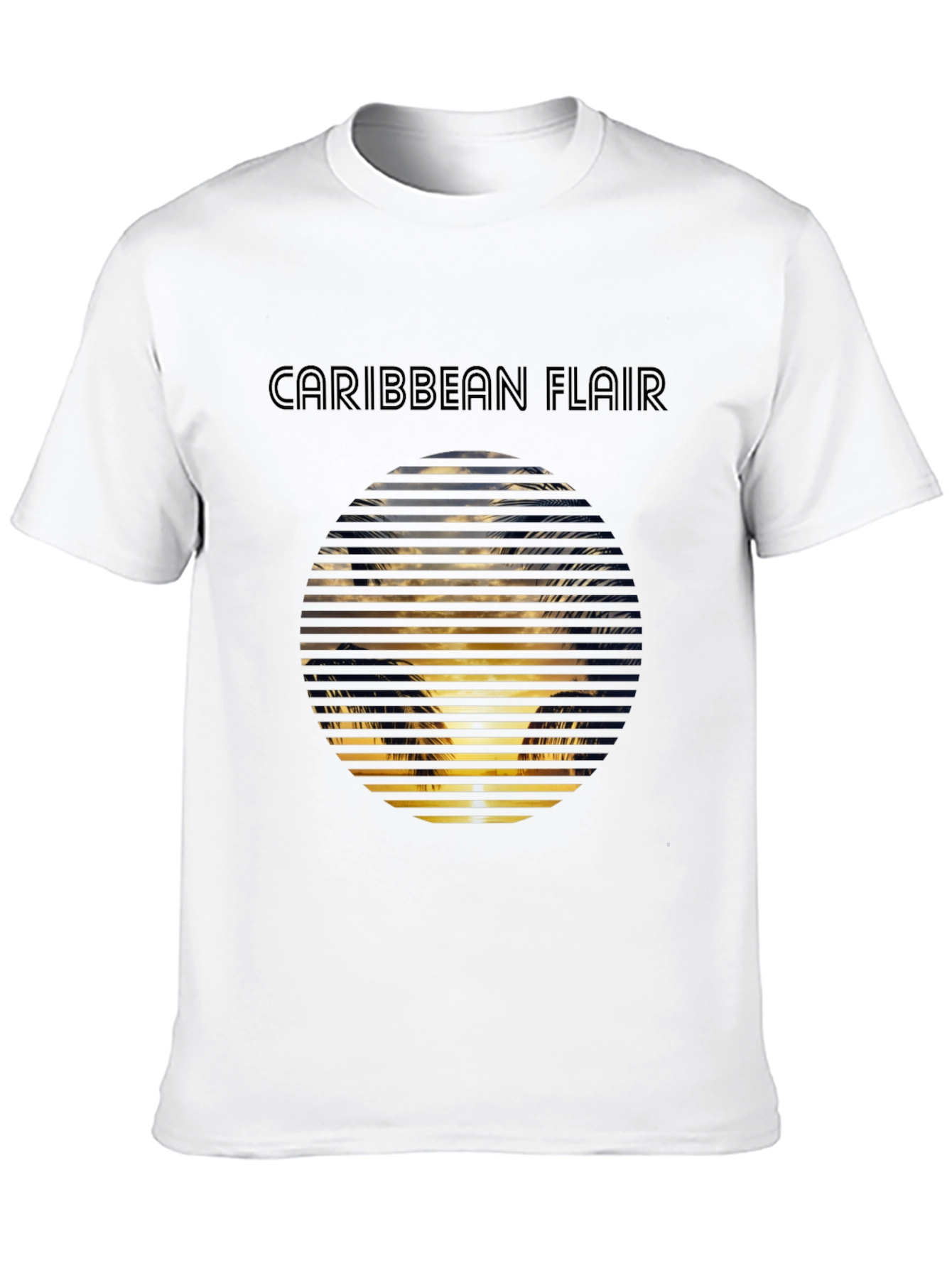 Caribbean Flair Graphic T-Shirt
