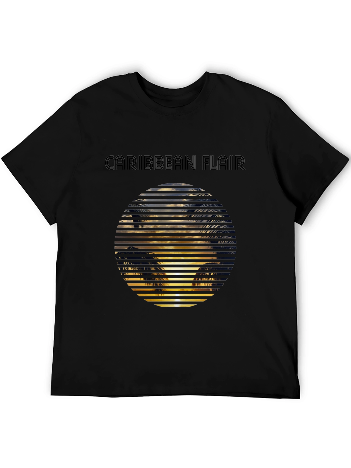 Caribbean Flair Graphic T-Shirt