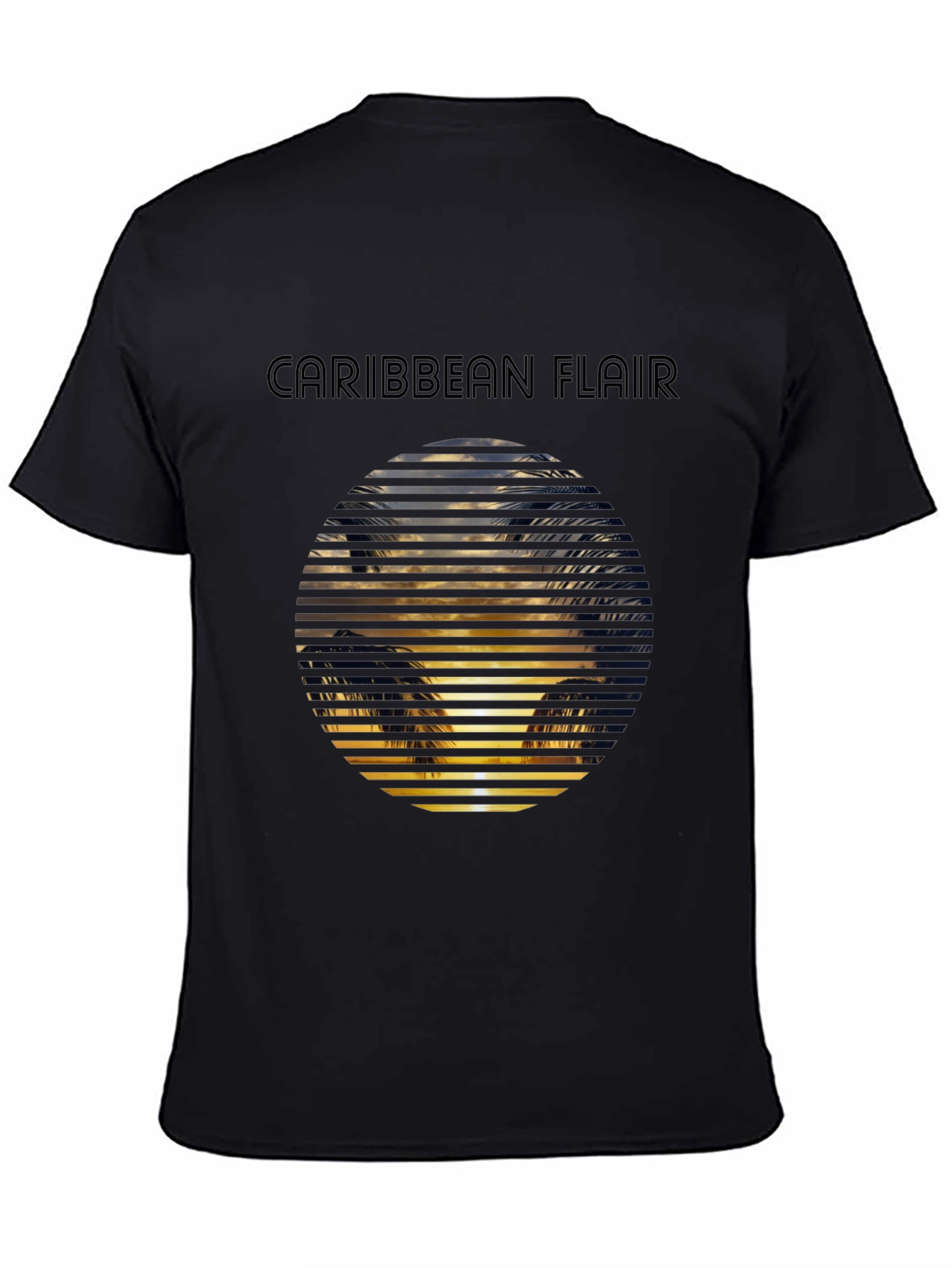Caribbean Flair Graphic T-Shirt