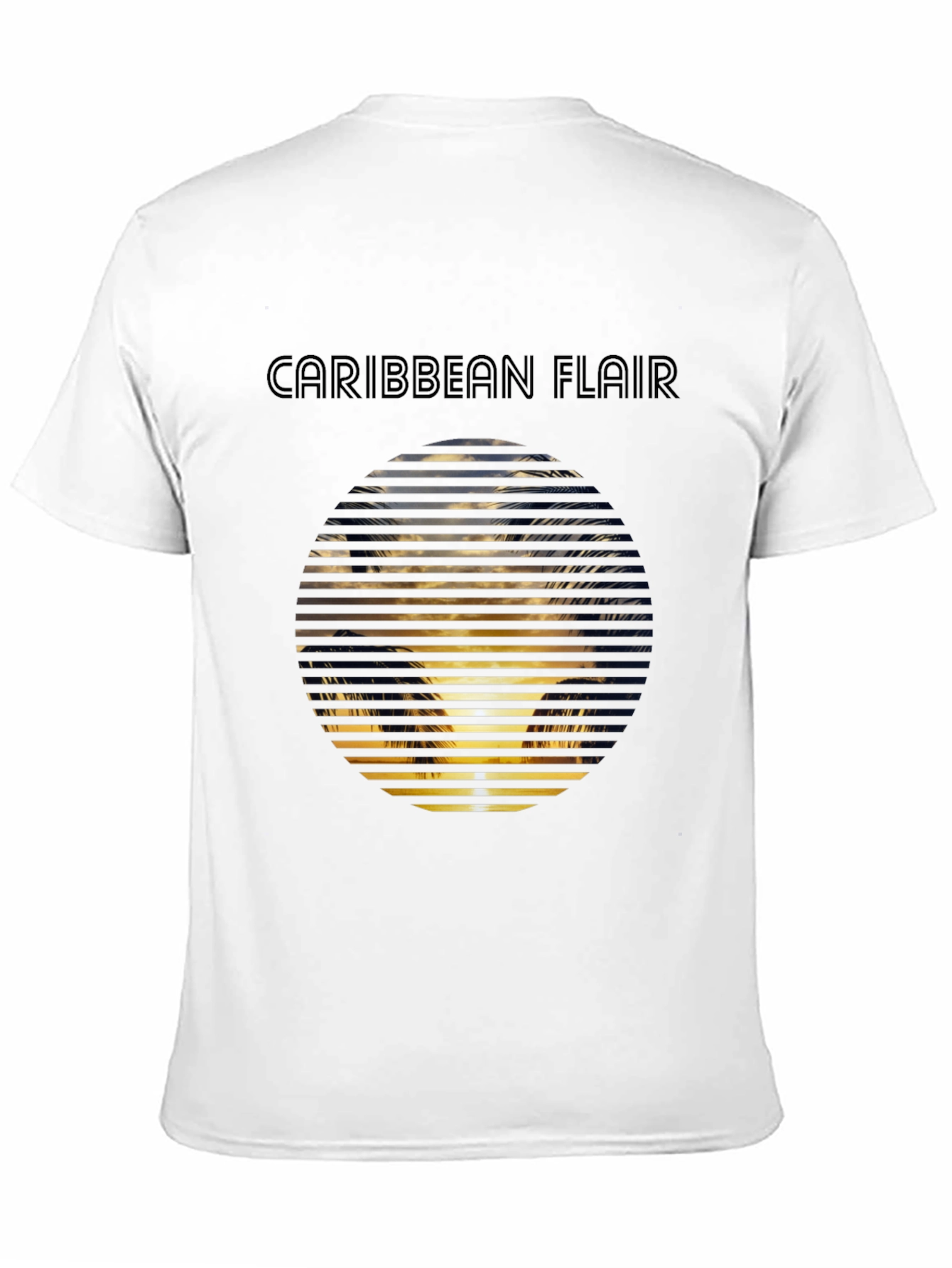 Caribbean Flair Graphic T-Shirt