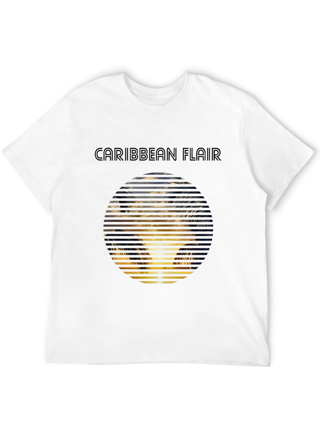 Caribbean Flair Graphic T-Shirt