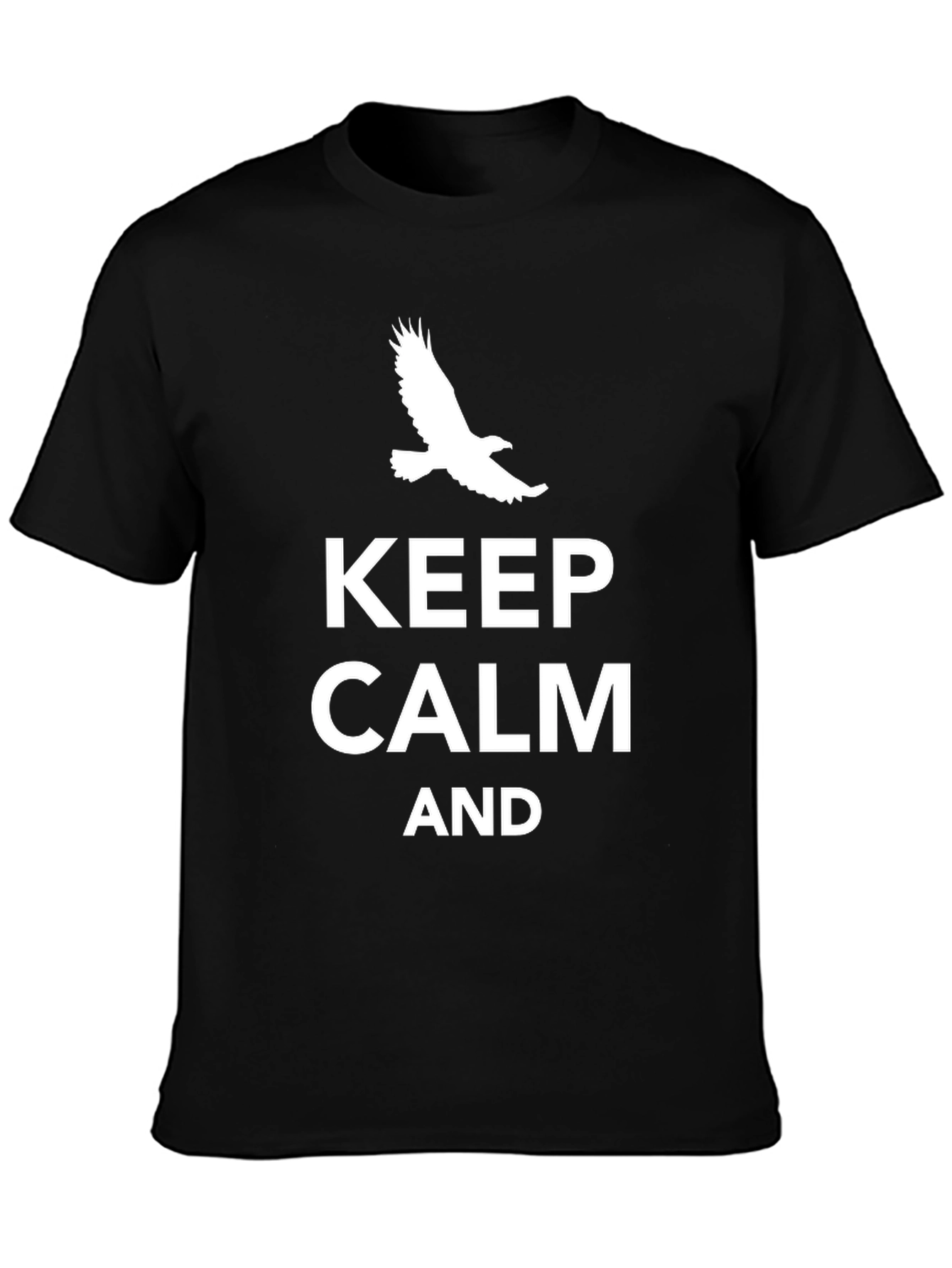 Keep Calm T-Shirt - Eagle Graphic Tee
