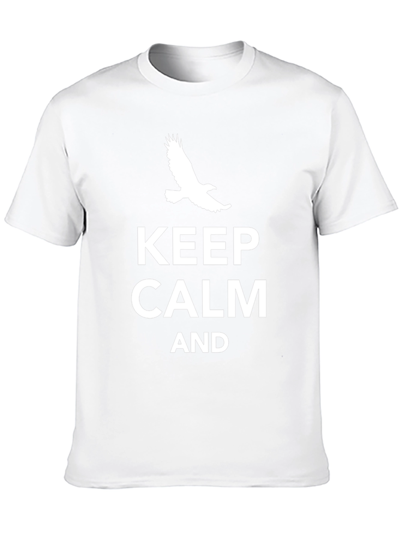 Keep Calm T-Shirt - Eagle Graphic Tee