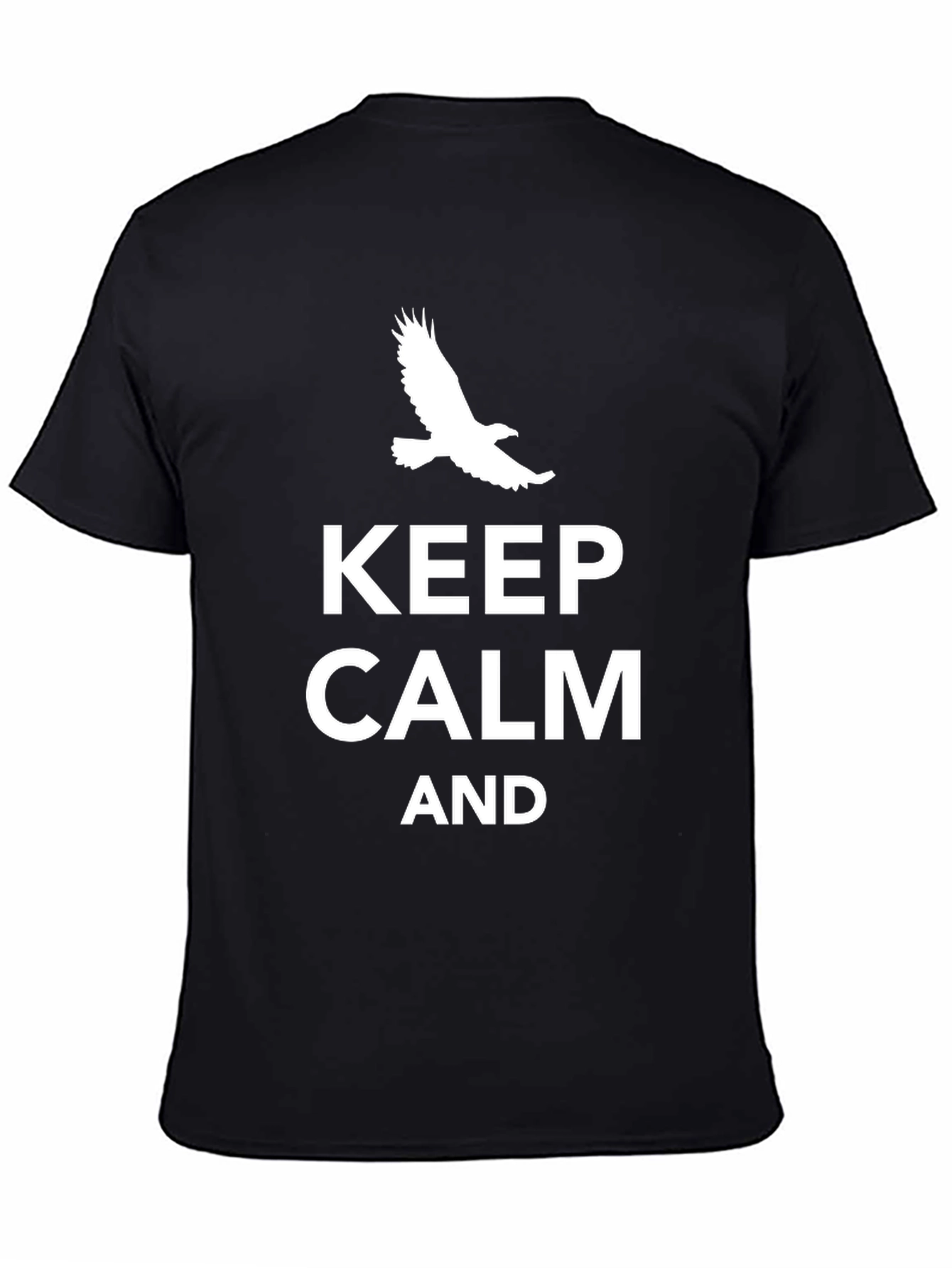 Keep Calm T-Shirt - Eagle Graphic Tee