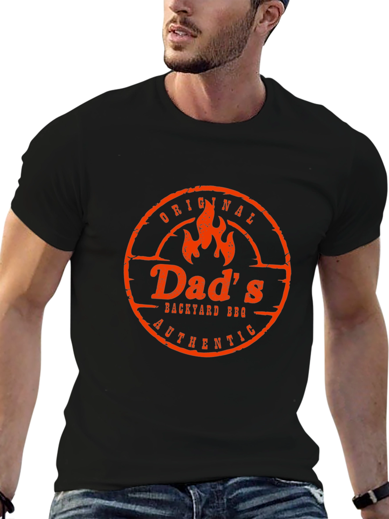 Dads Backyard BBQ T-Shirt - Original Authentic