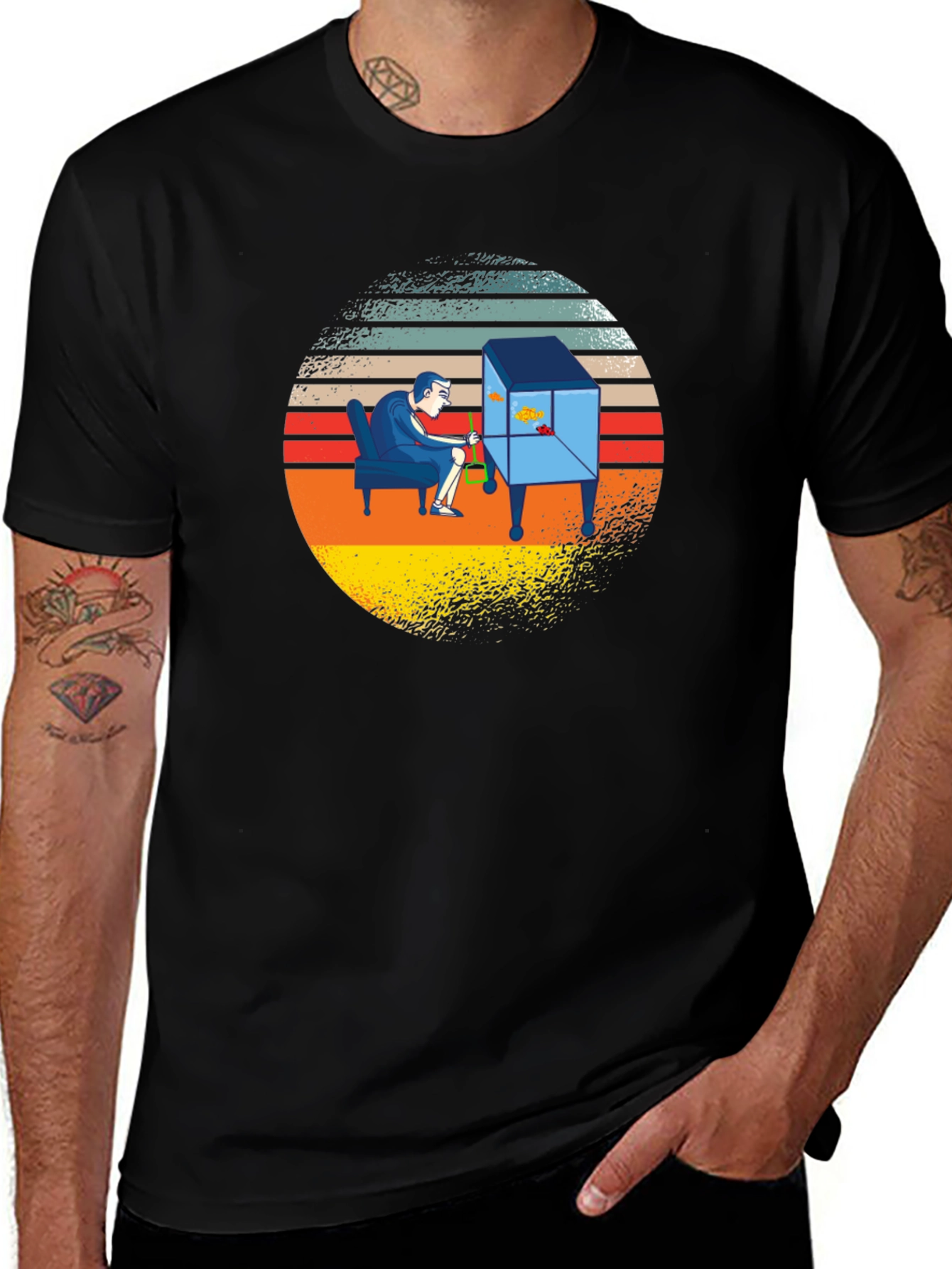 Retro Aquarium T-Shirt