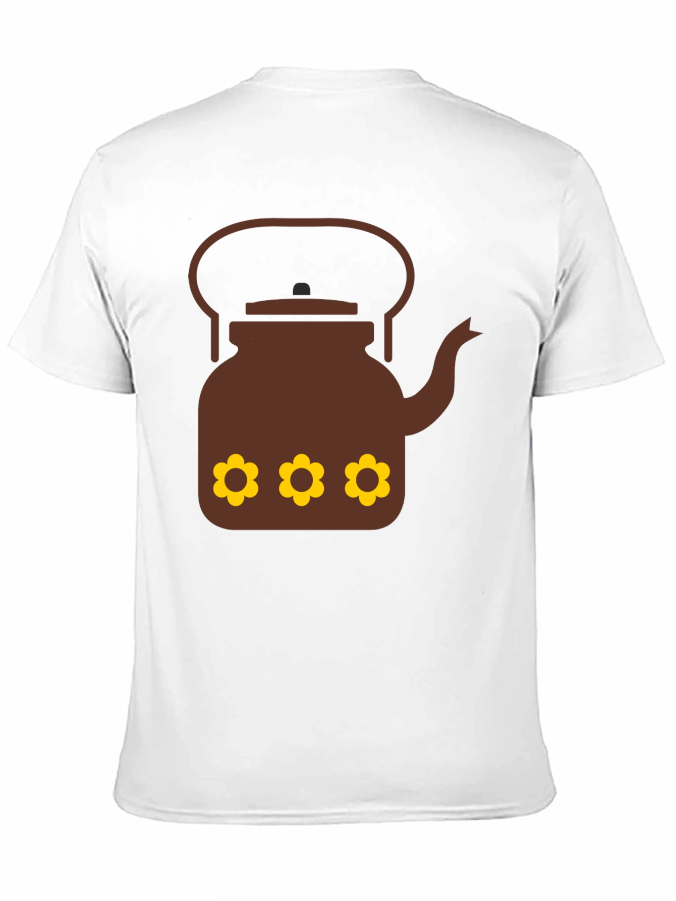Retro Teapot Graphic T-Shirt - Funky Casual Tee