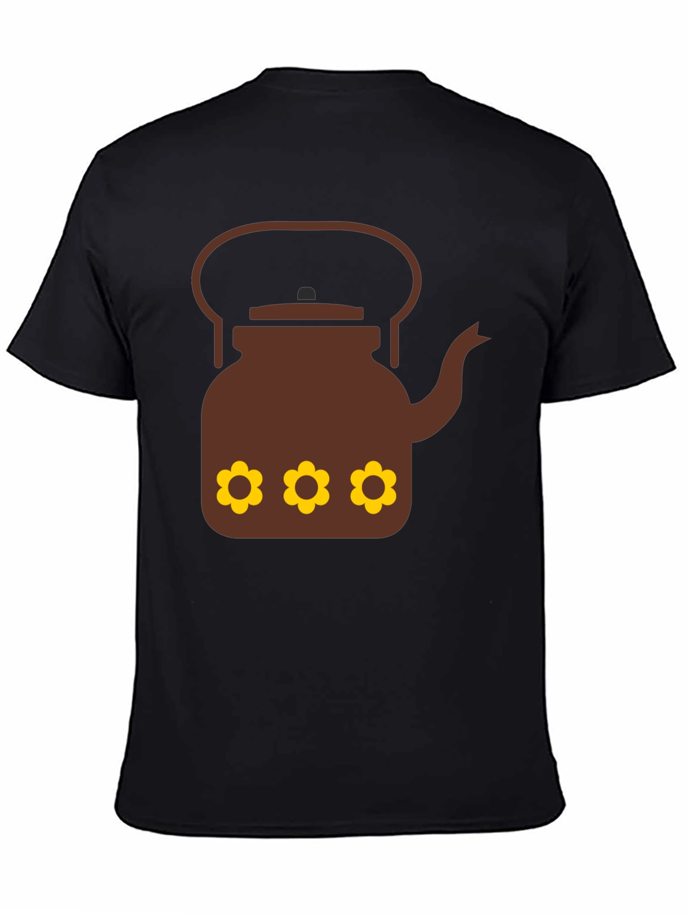 Retro Teapot Graphic T-Shirt - Funky Casual Tee