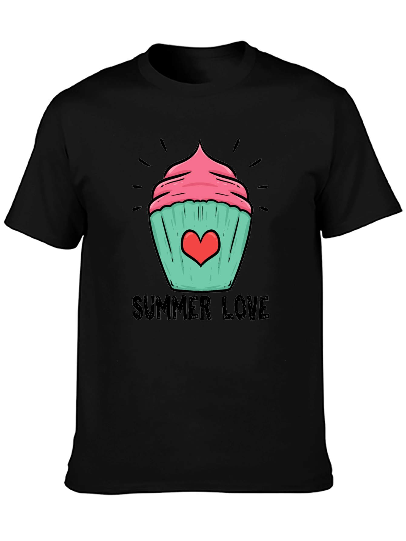Summer Love Cupcake Graphic Tee