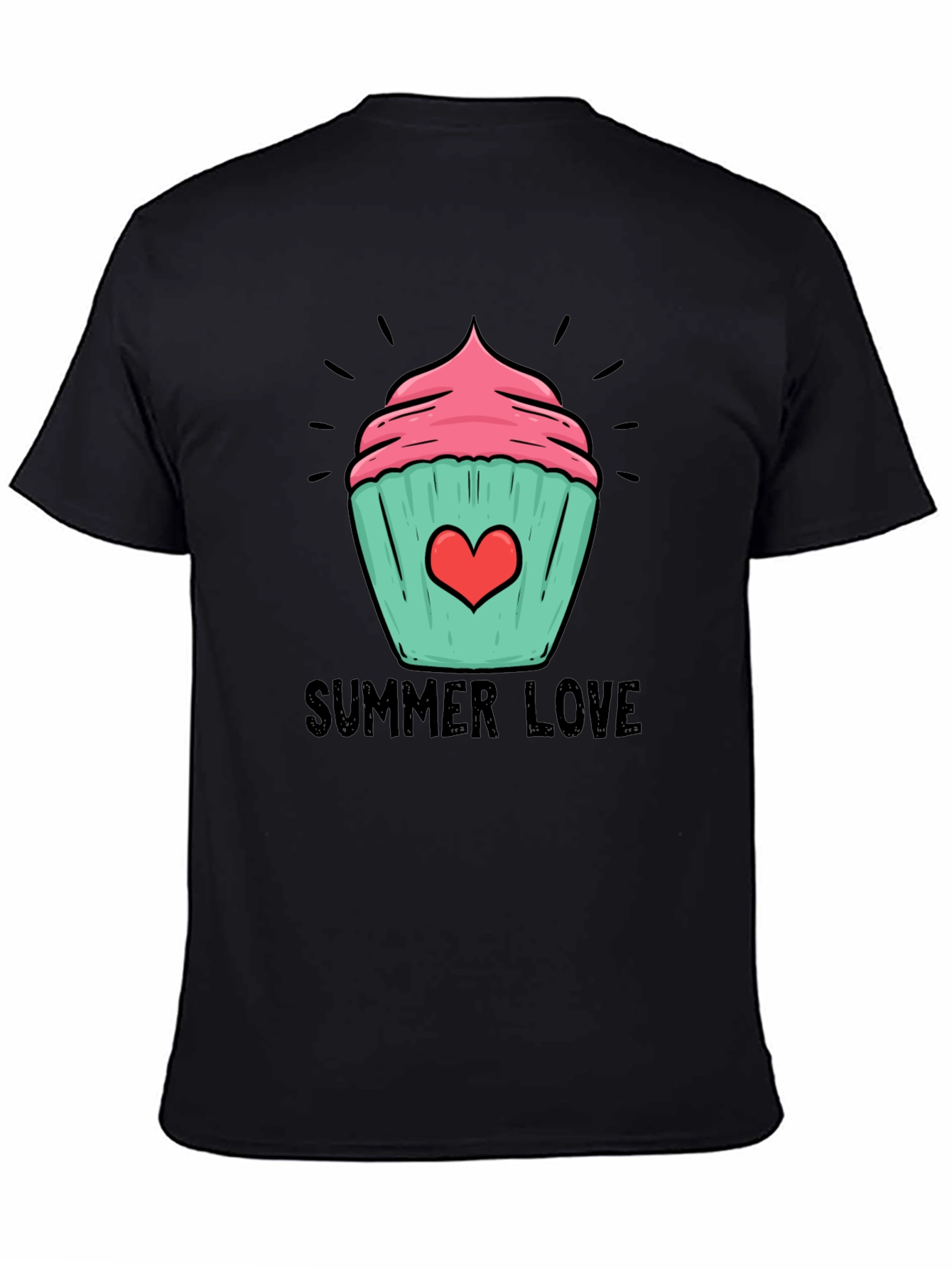 Summer Love Cupcake Graphic Tee
