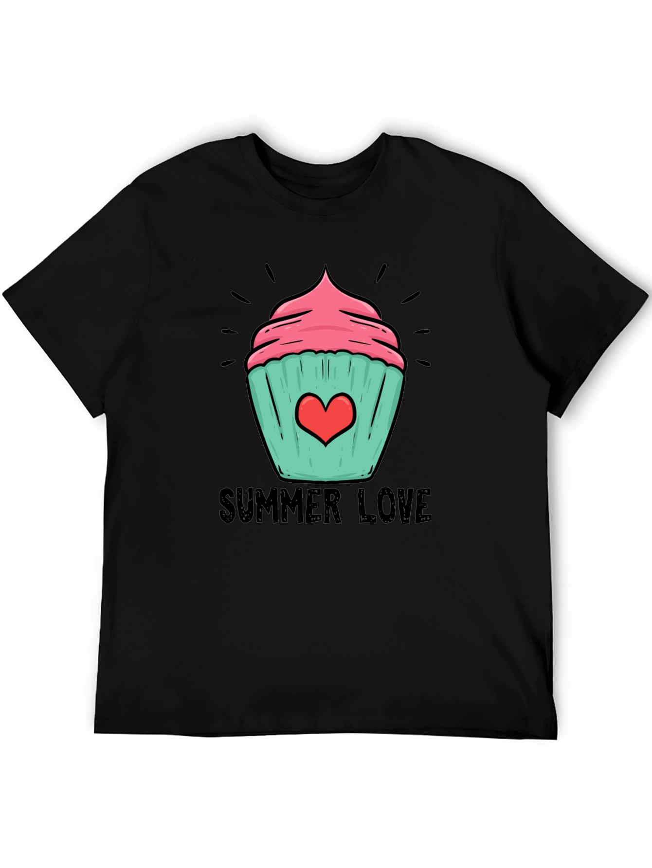 Summer Love Cupcake Graphic Tee
