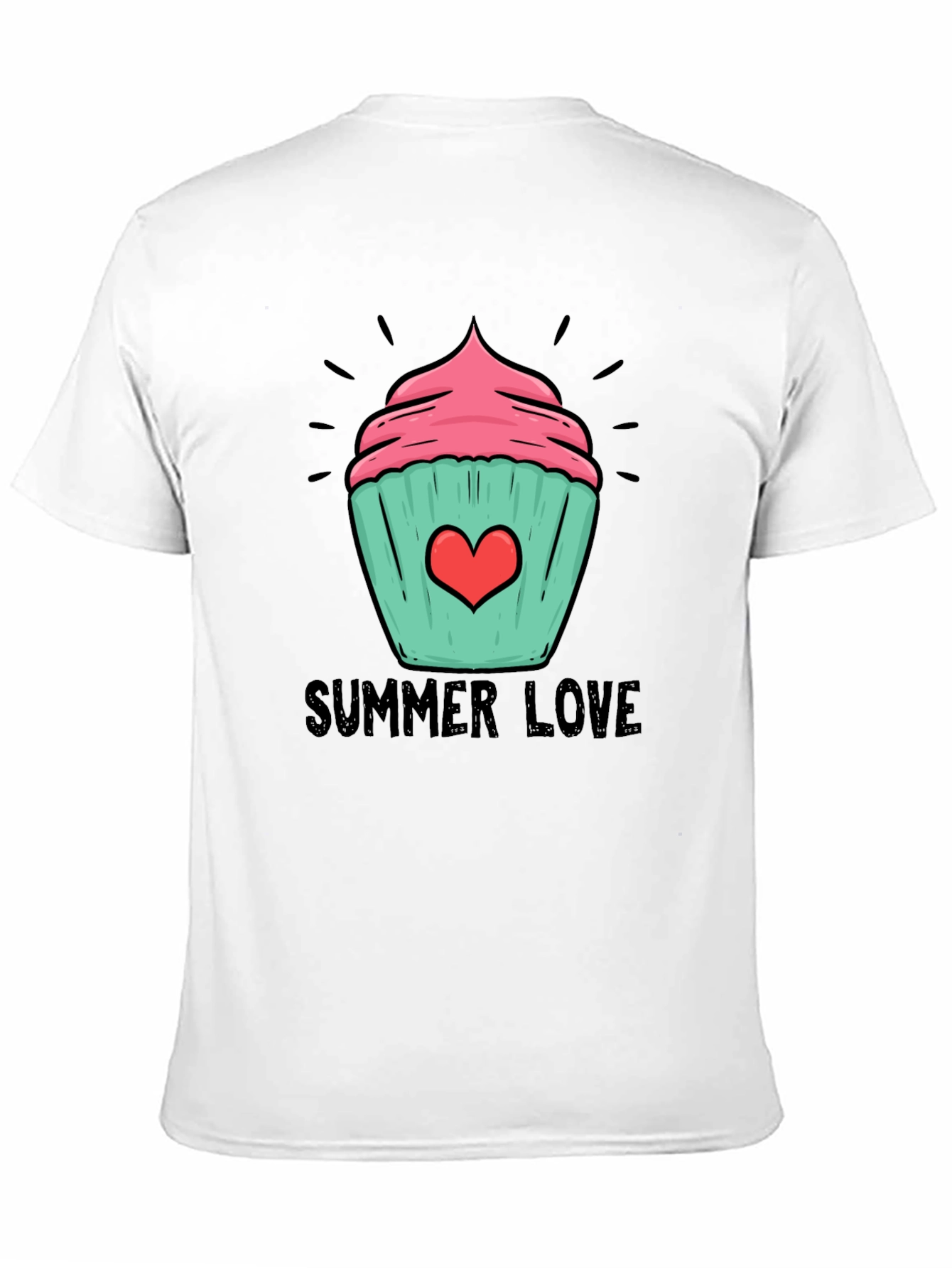 Summer Love Cupcake Graphic Tee