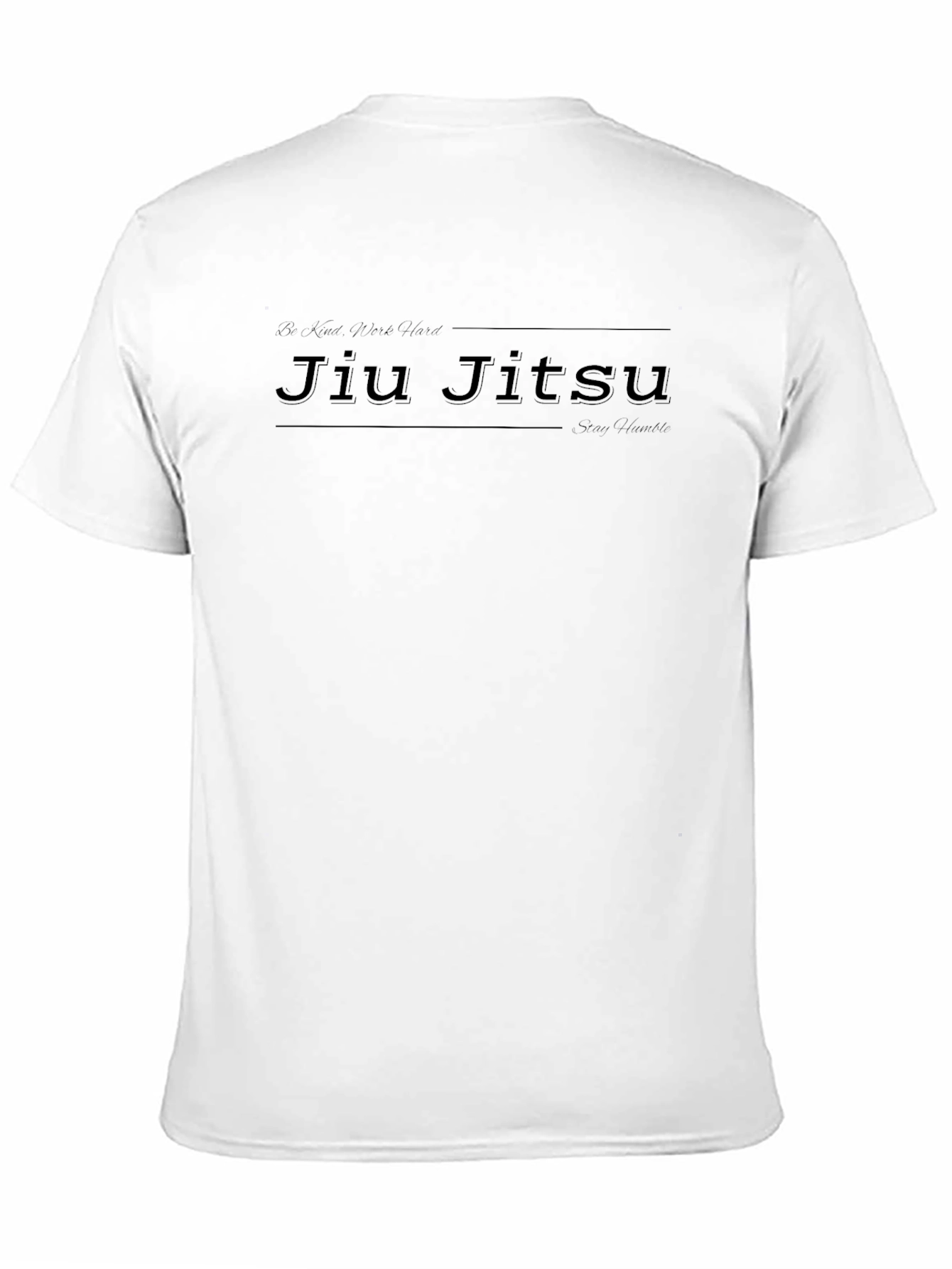 Jiu Jitsu Tee: Be Kind Work Hard