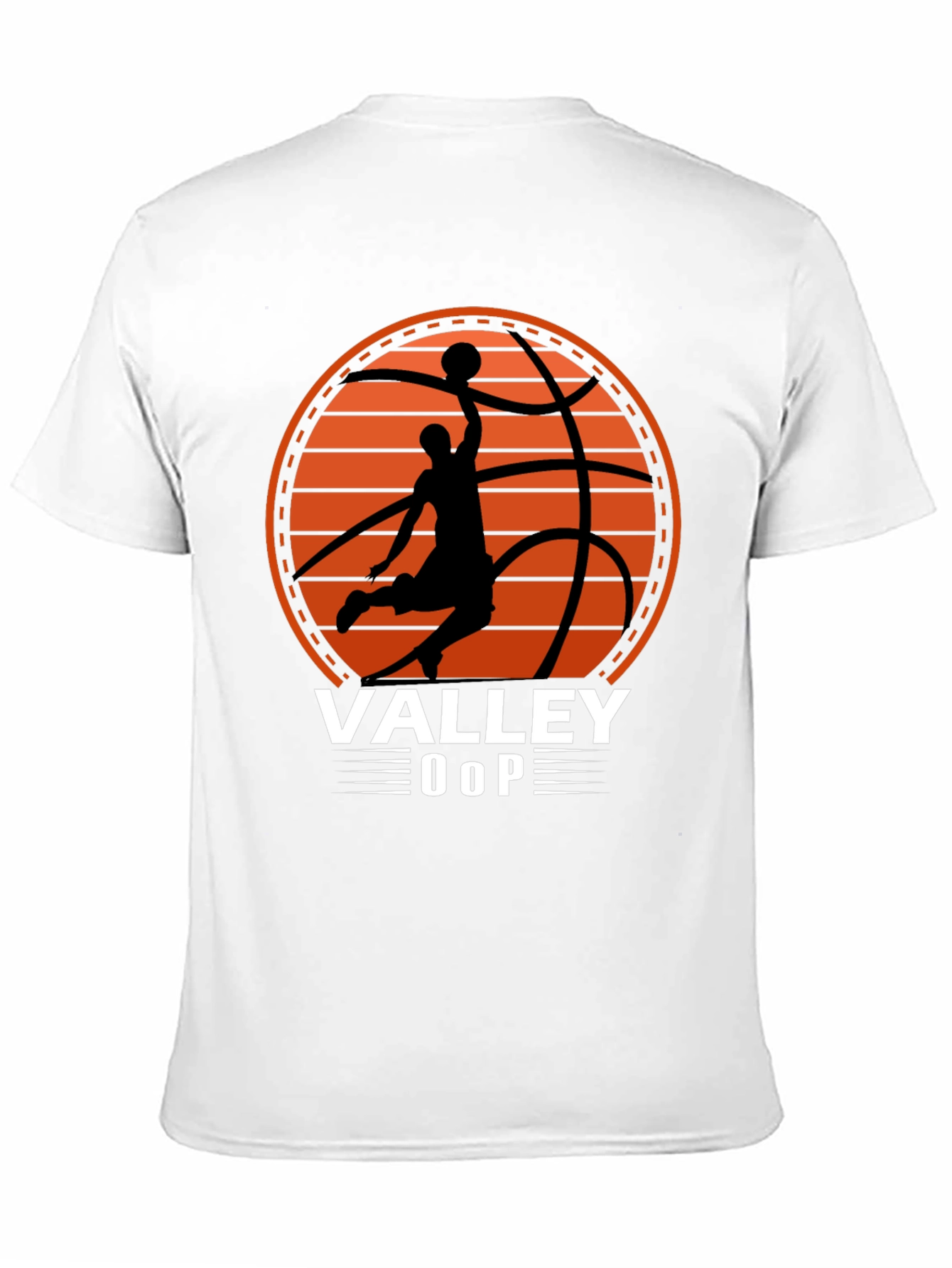 Valley Oop Basketball Graphic T-Shirt