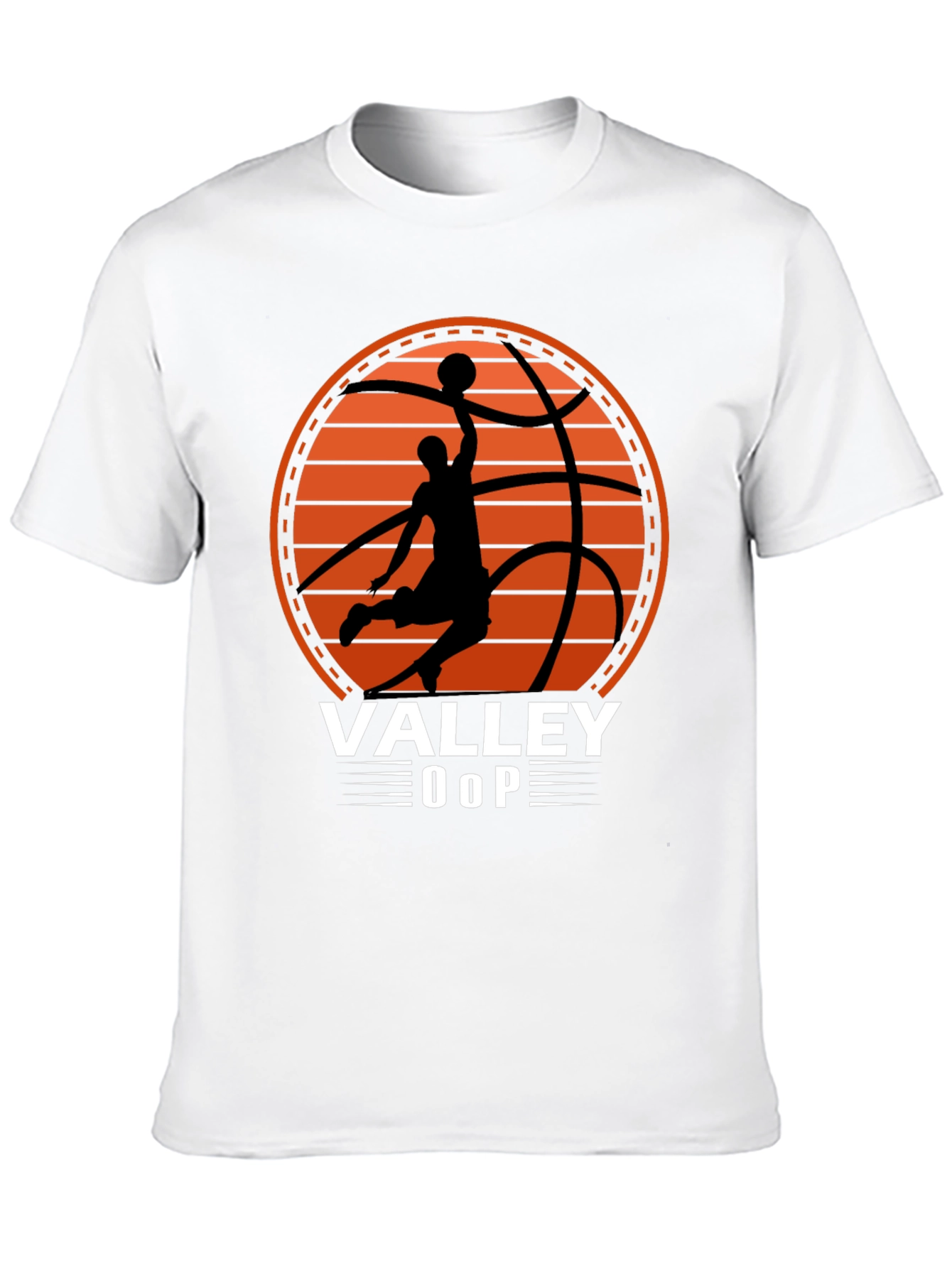 Valley Oop Basketball Graphic T-Shirt