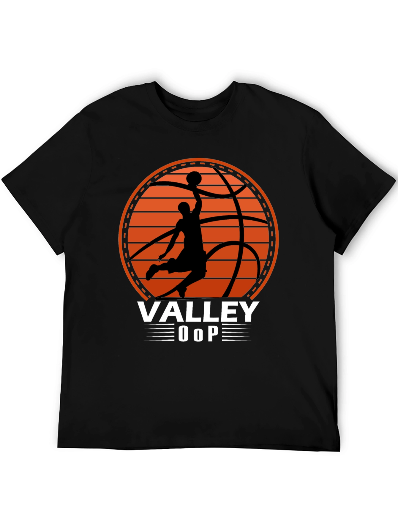 Valley Oop Basketball Graphic T-Shirt