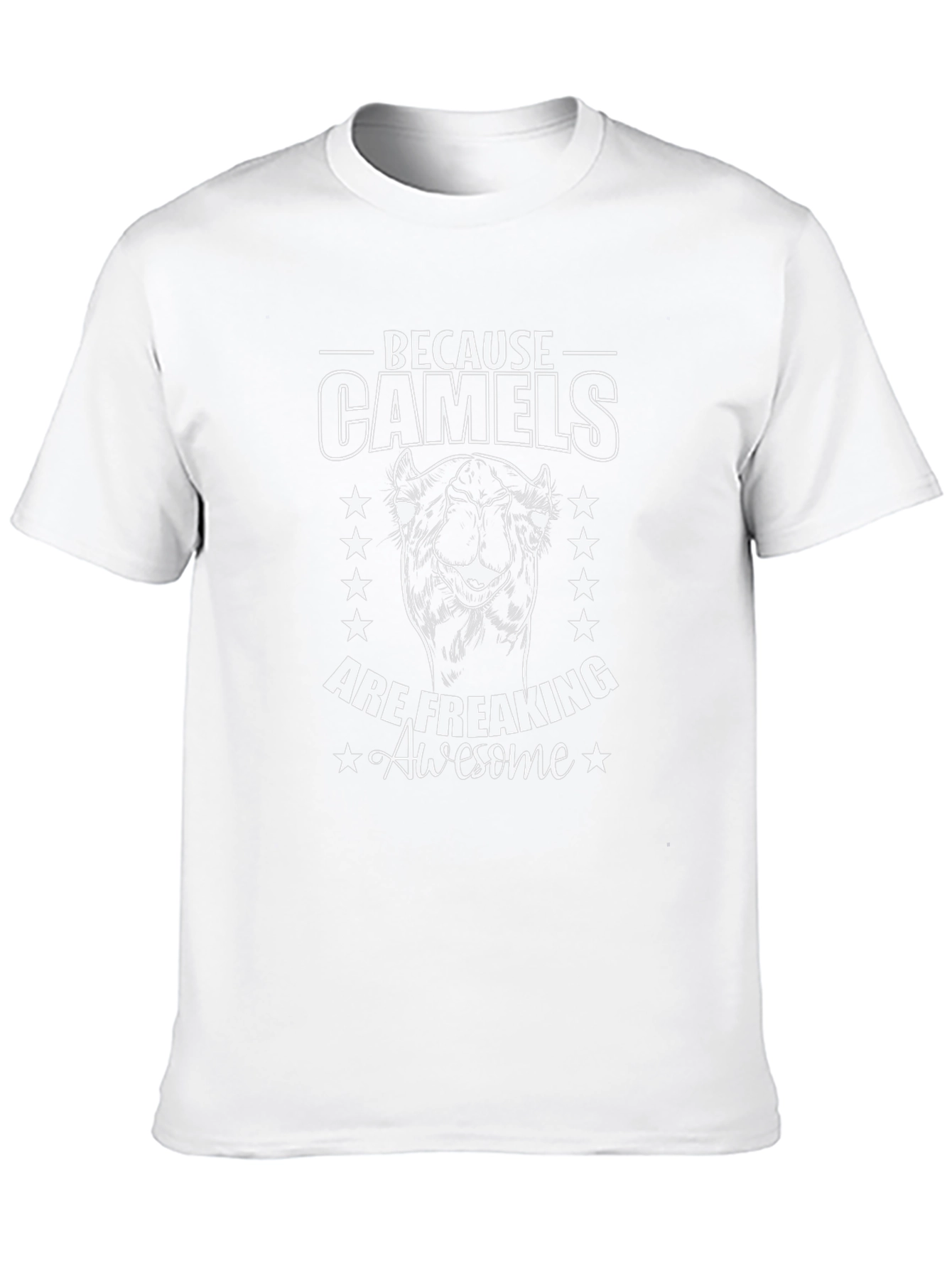 Camels are Freaking Awesome Black T-Shirt