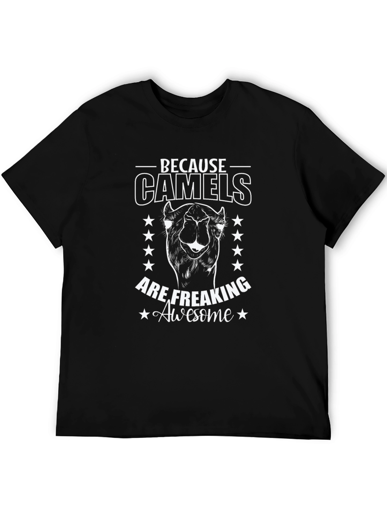 Camels are Freaking Awesome Black T-Shirt