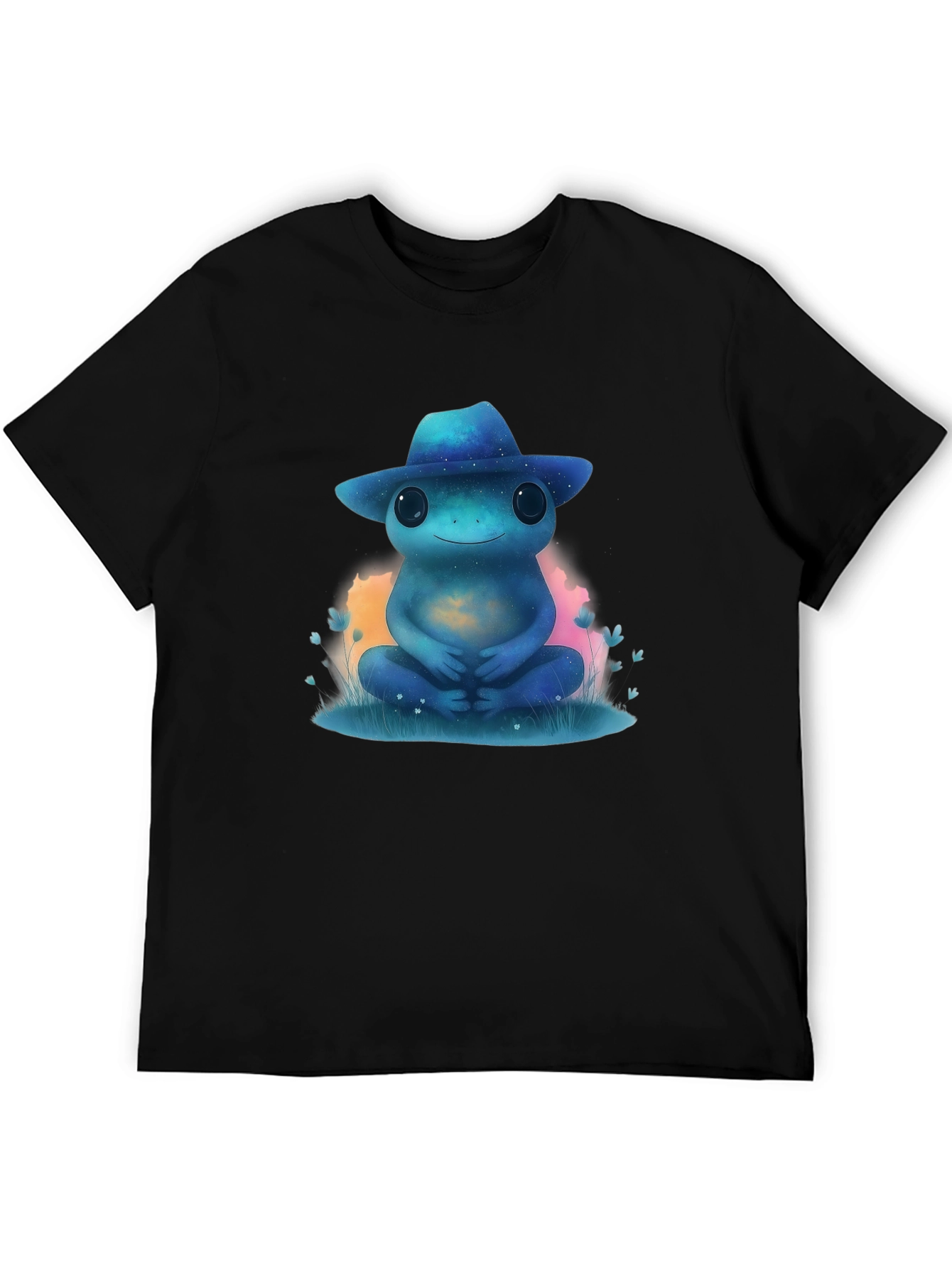Cosmic Frog T-Shirt - Galaxy Hat Design