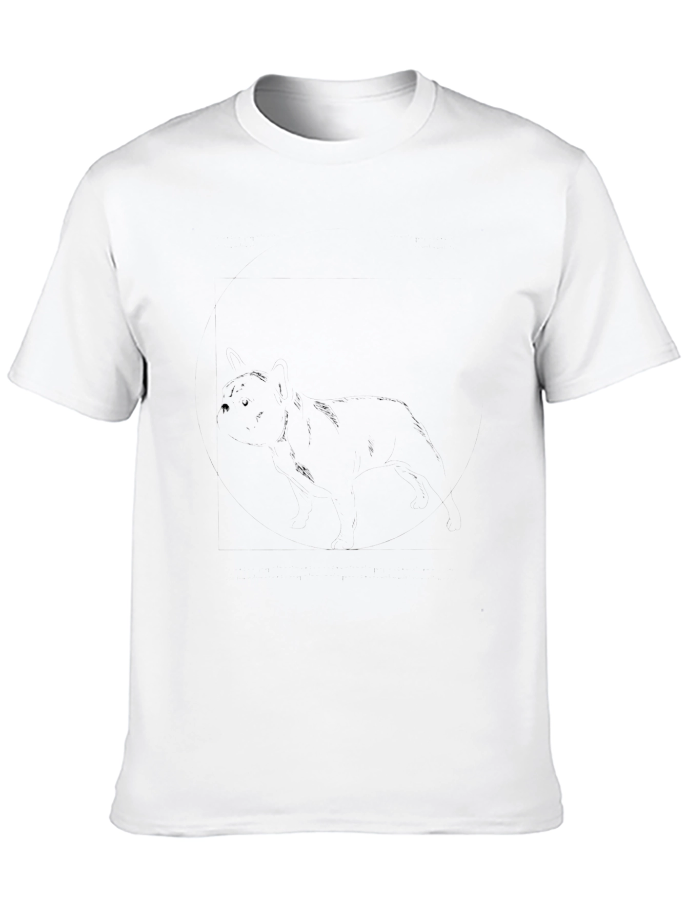 Mens Black Crew Neck T-Shirt - Casual Comfort