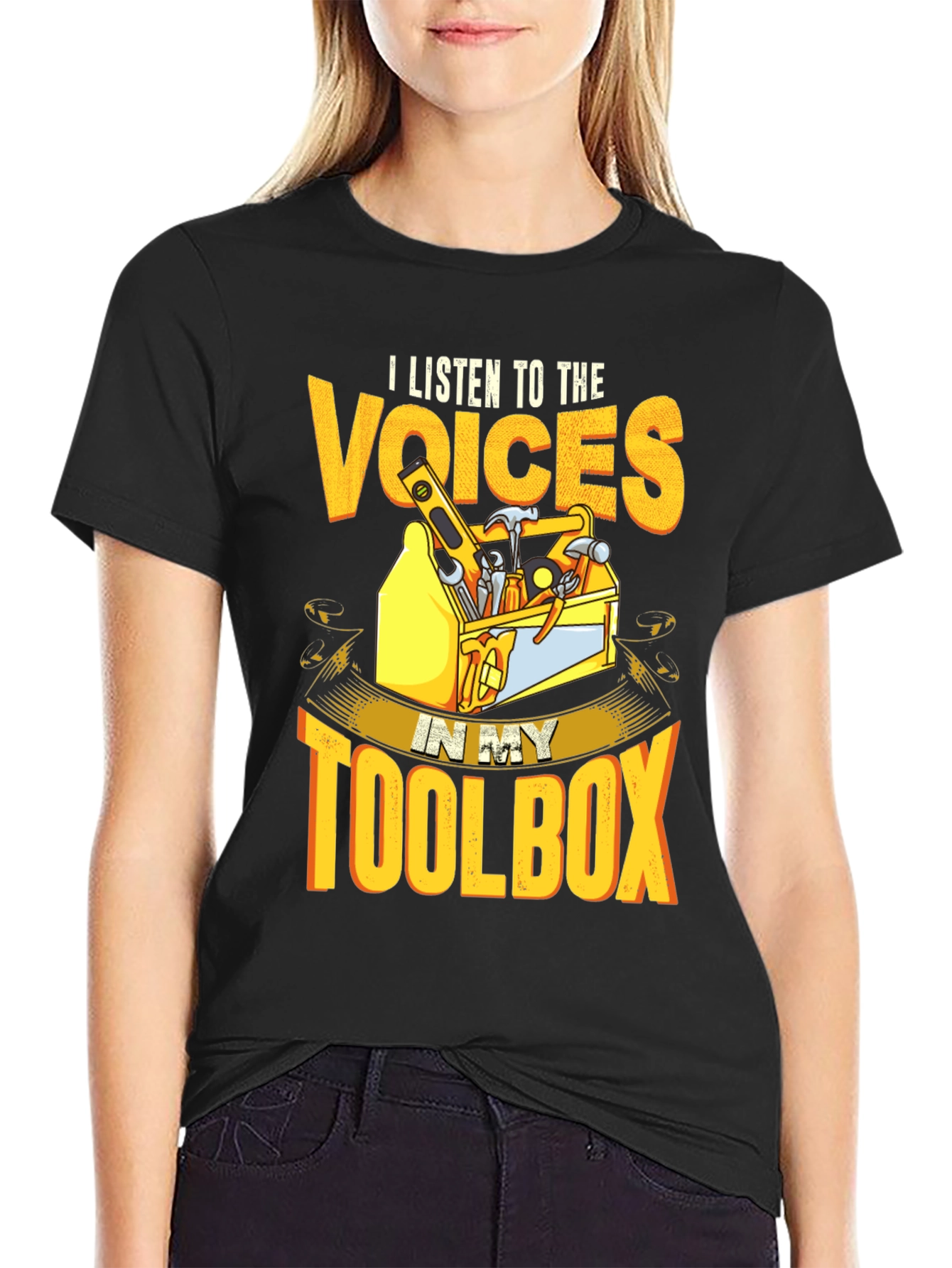 Voices in My Toolbox Graphic T-Shirt