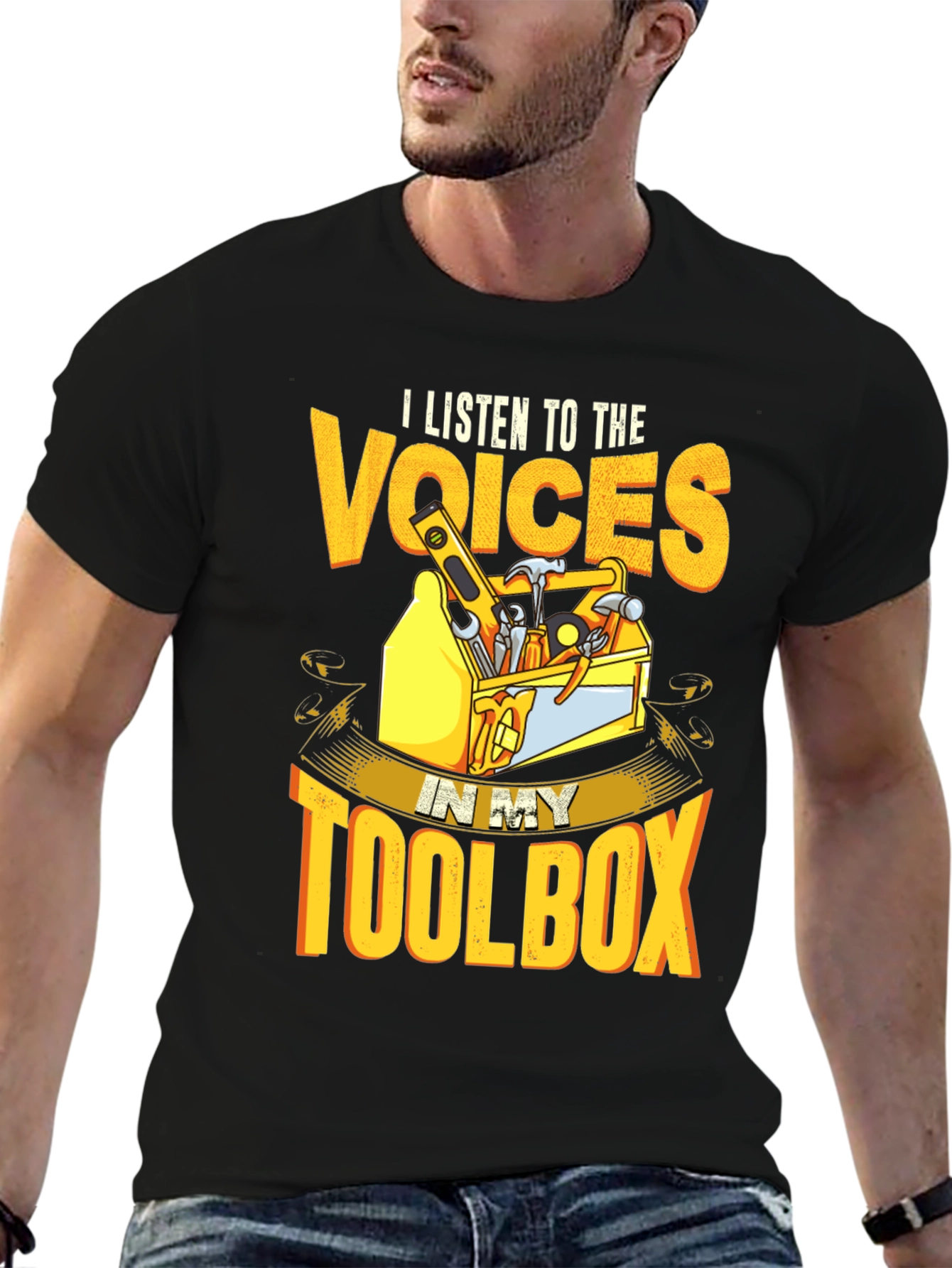 Voices in My Toolbox Graphic T-Shirt