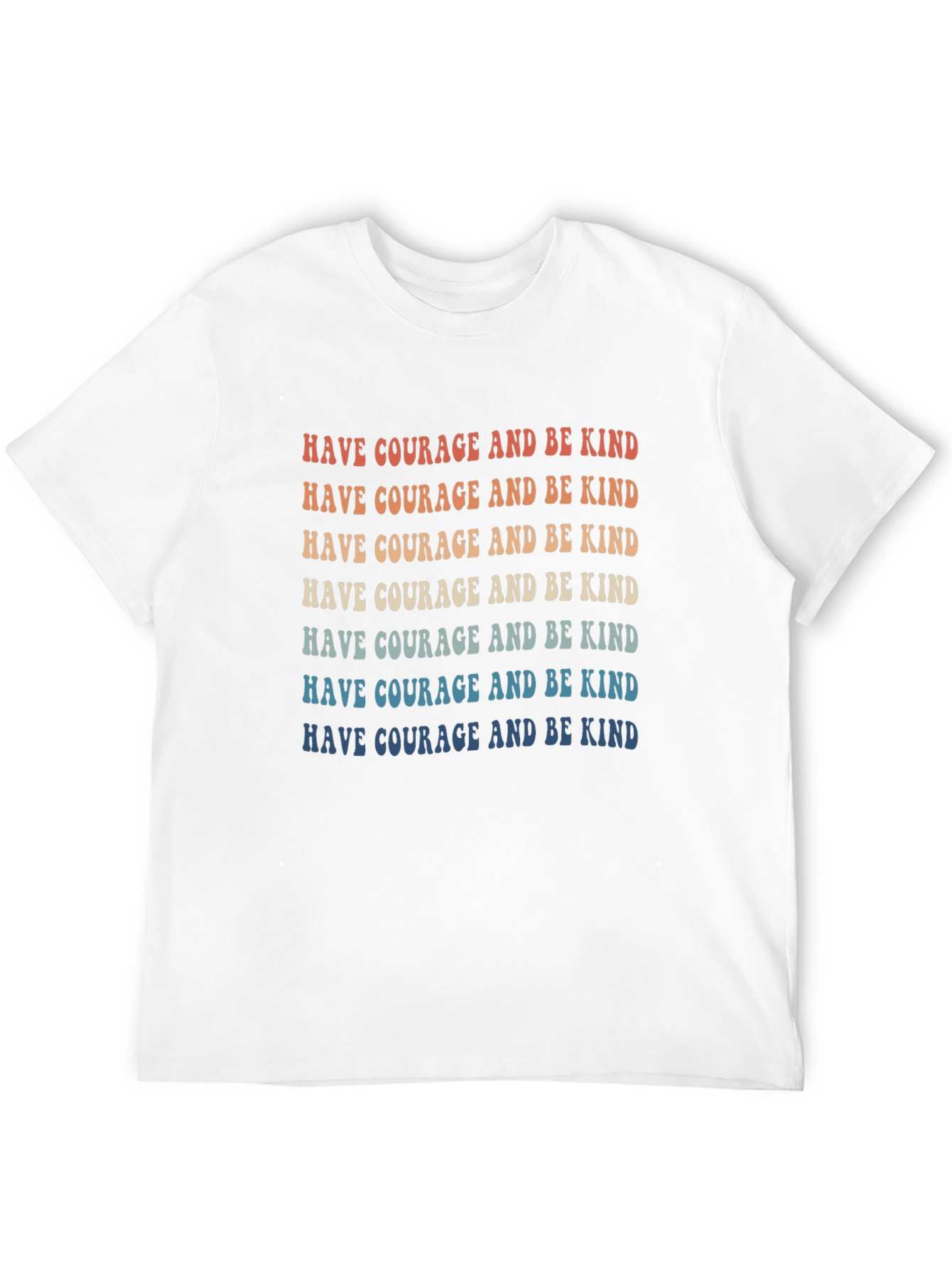 Courage and Kindness T-Shirt - Inspiring Comfort