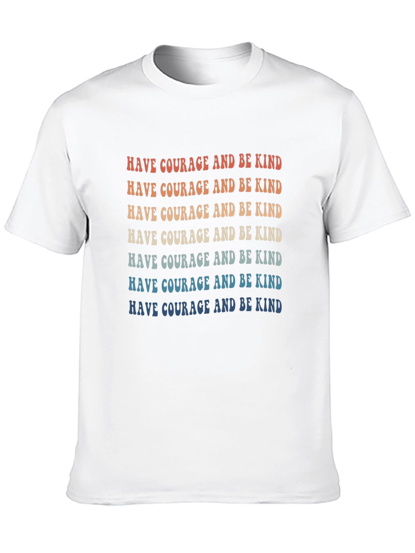 Courage and Kindness T-Shirt - Inspiring Comfort