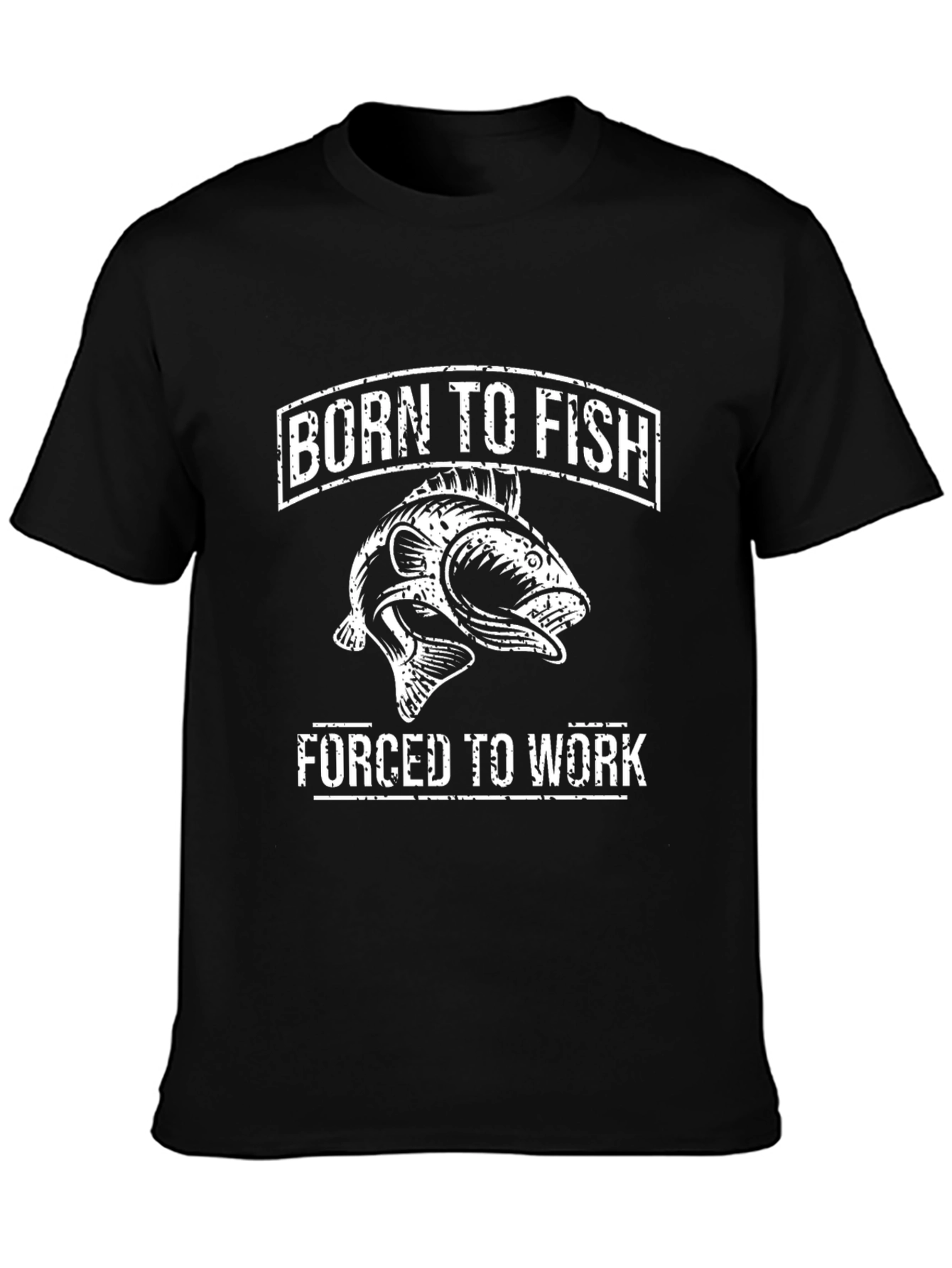 Born to Fish Mens Graphic Tee