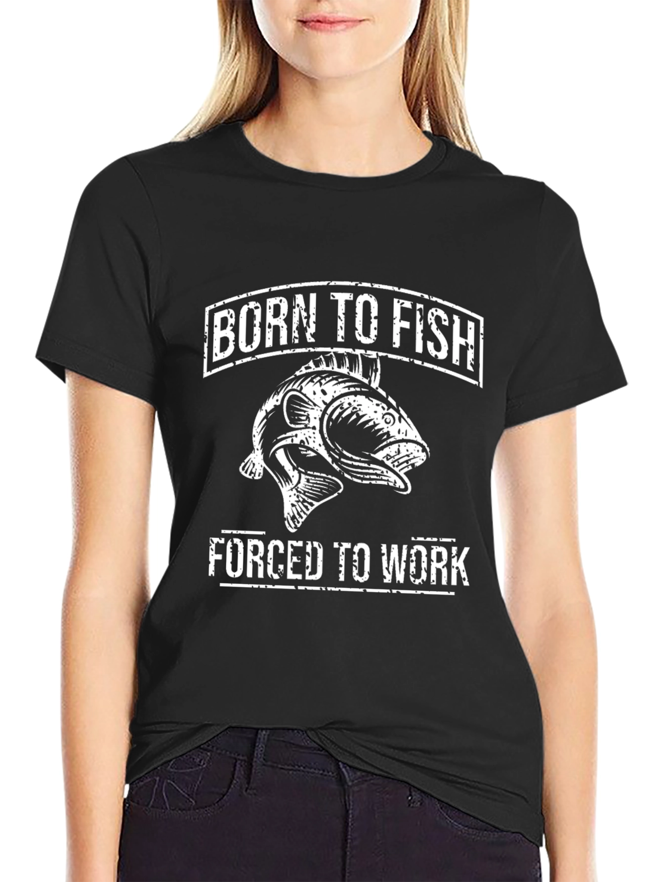 Born to Fish Mens Graphic Tee
