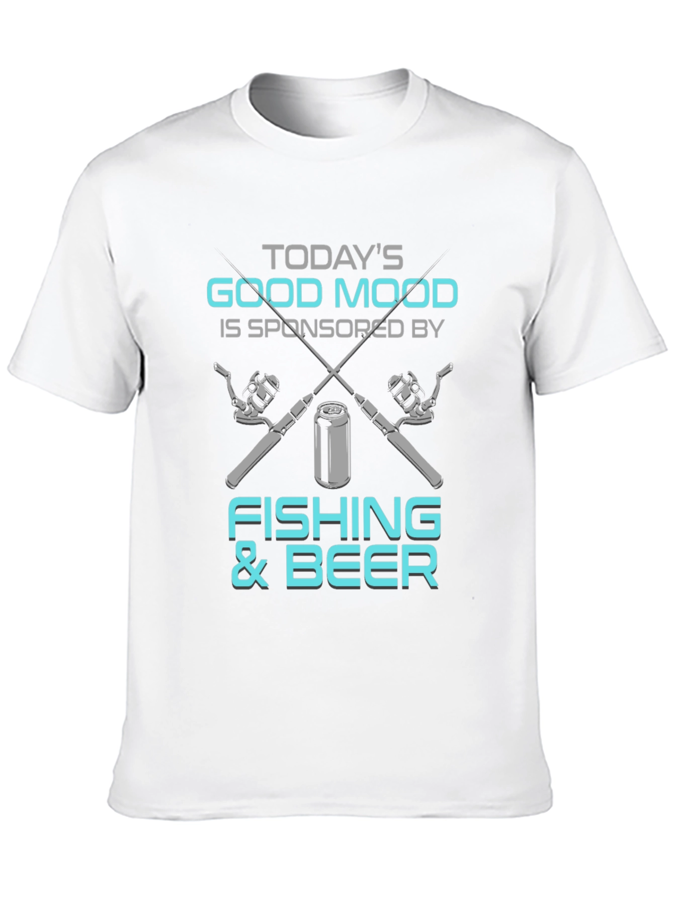 Fishing & Beer T-Shirt - Good Mood Tee