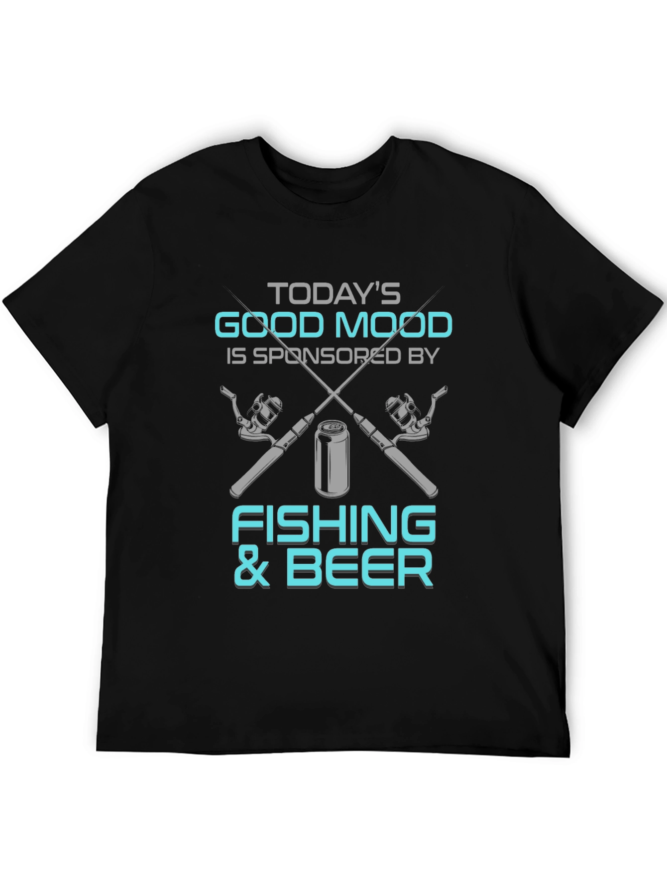Fishing & Beer T-Shirt - Good Mood Tee