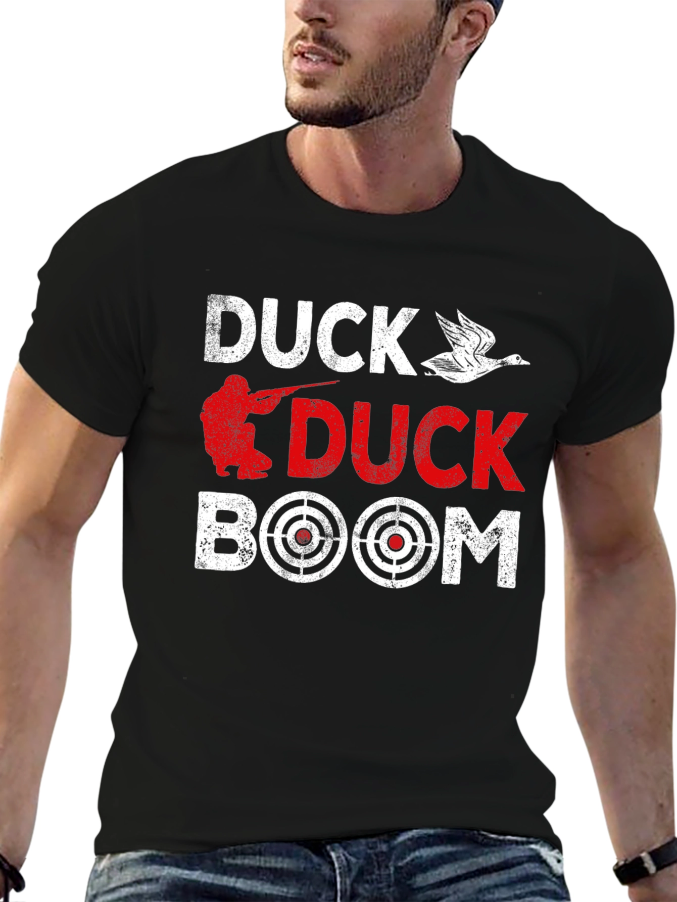 Duck Duck Boom Mens Graphic Tee