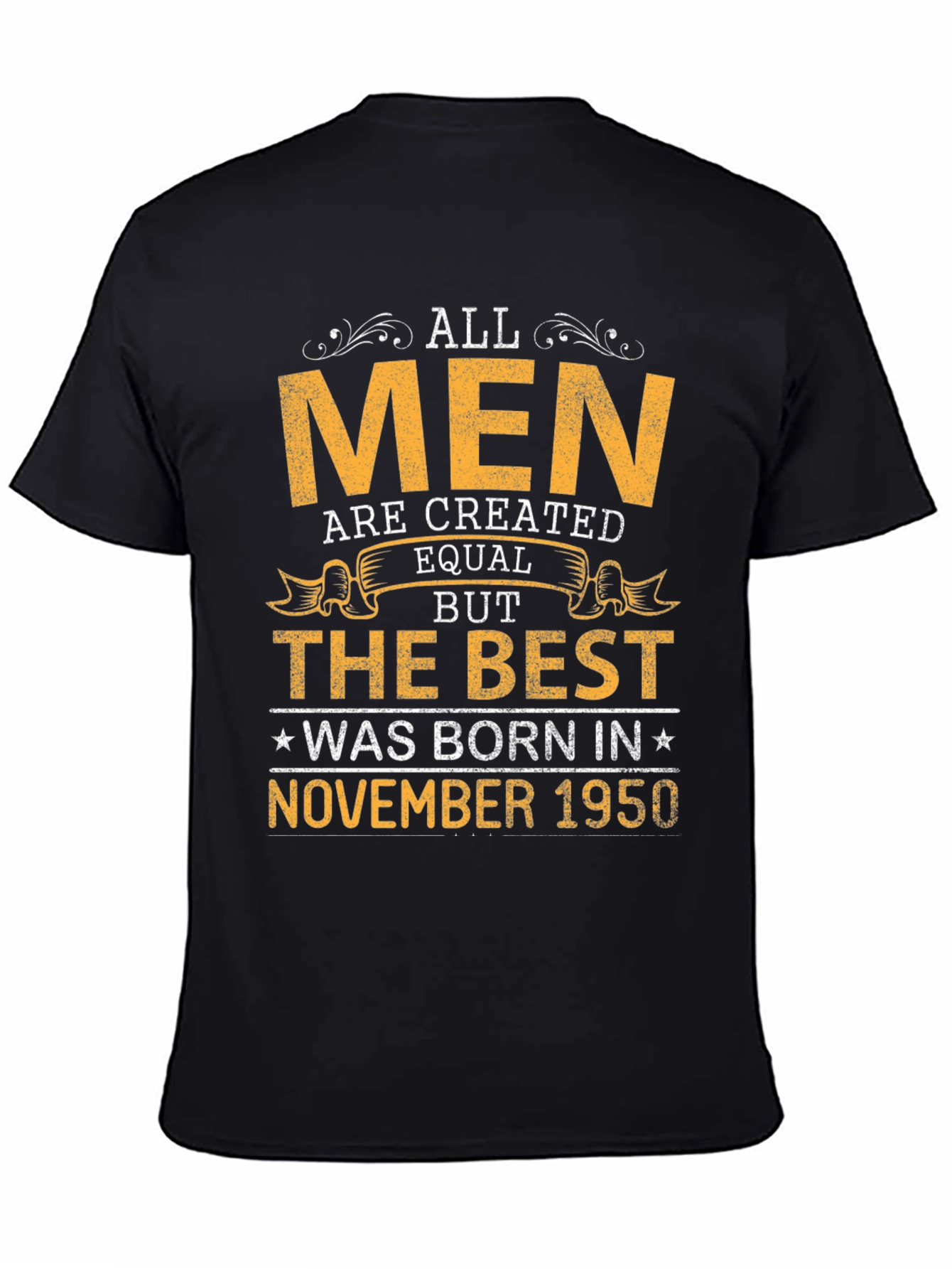 Born in November 1950 Mens T-shirt