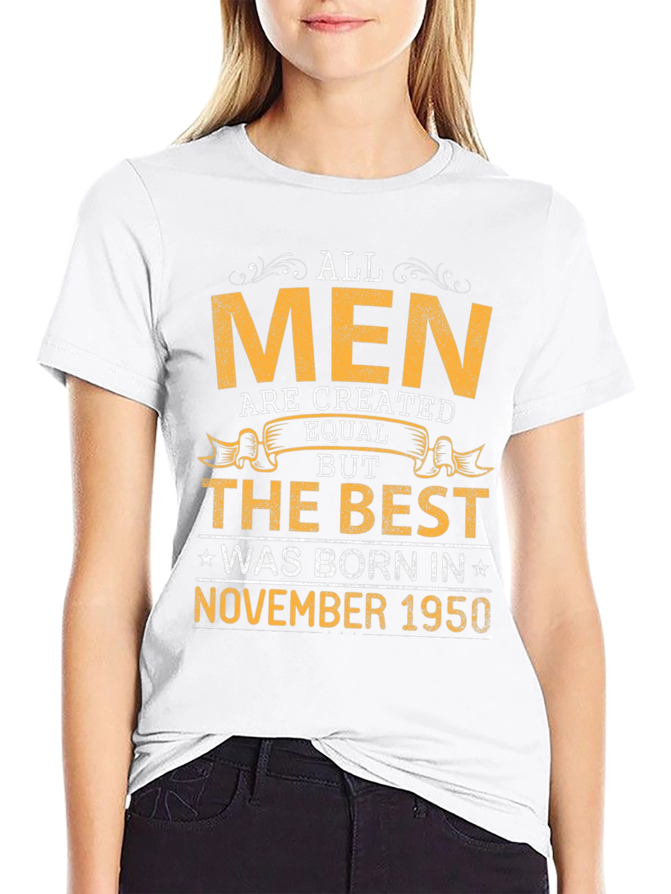 Born in November 1950 Mens T-shirt