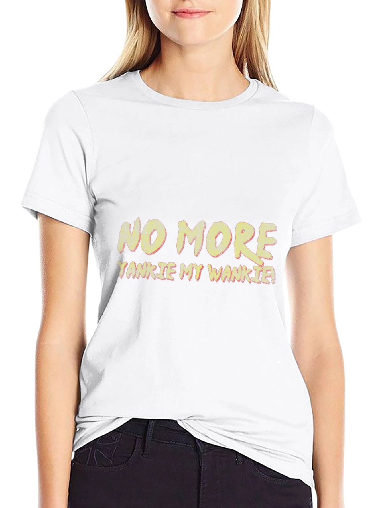 No More Yankie My Wankie Graphic T-Shirt