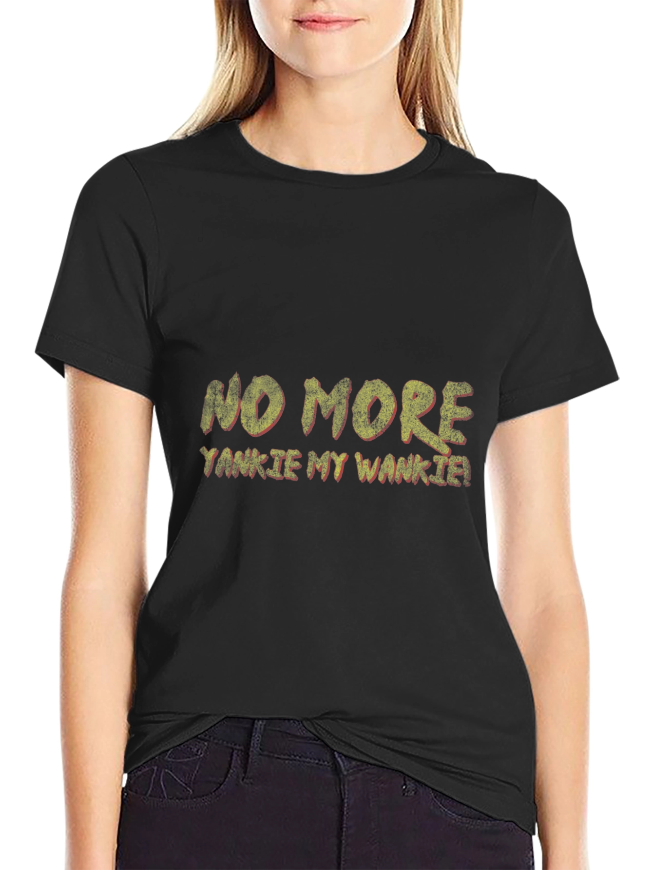No More Yankie My Wankie Graphic T-Shirt